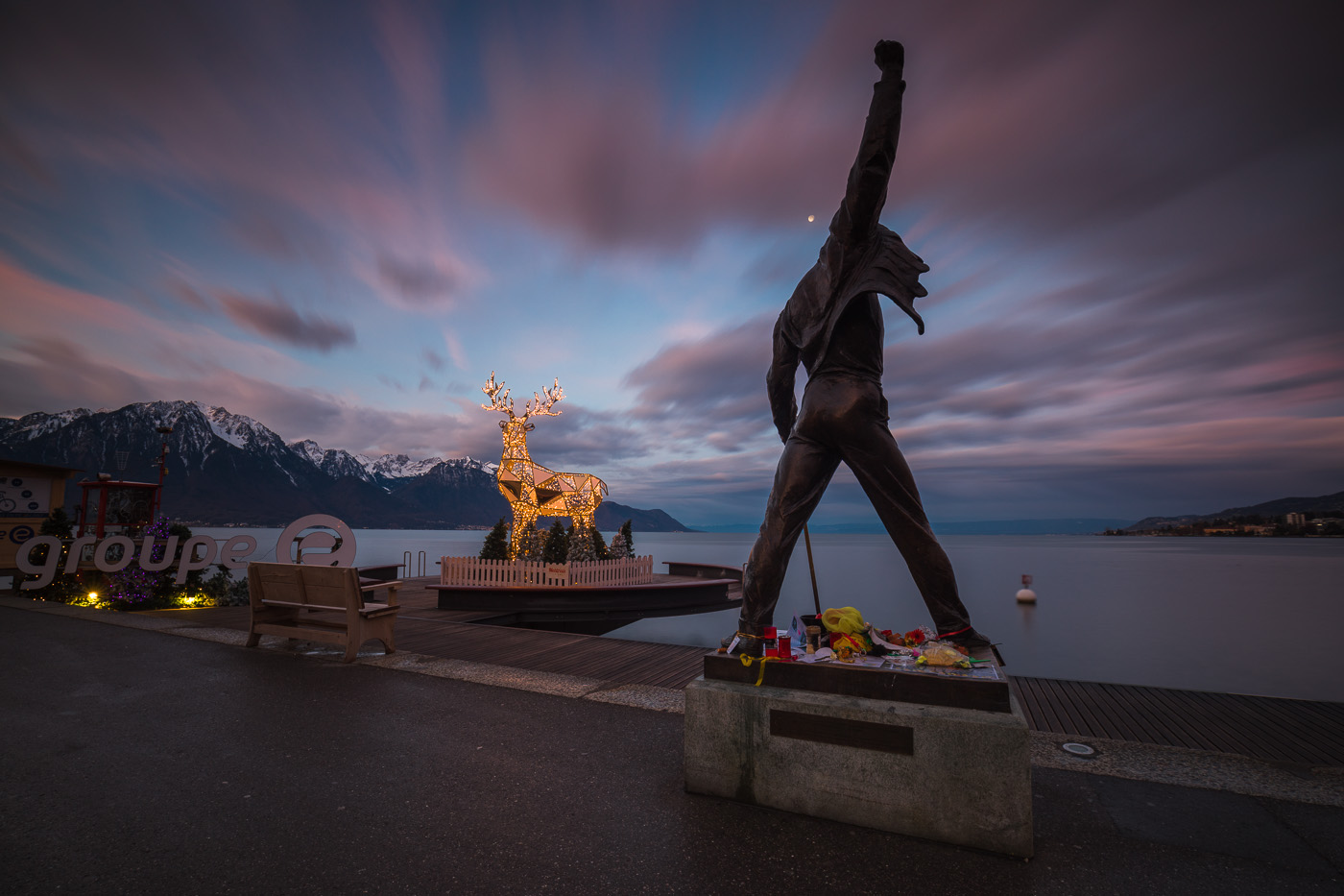 Sunrise in Montreux