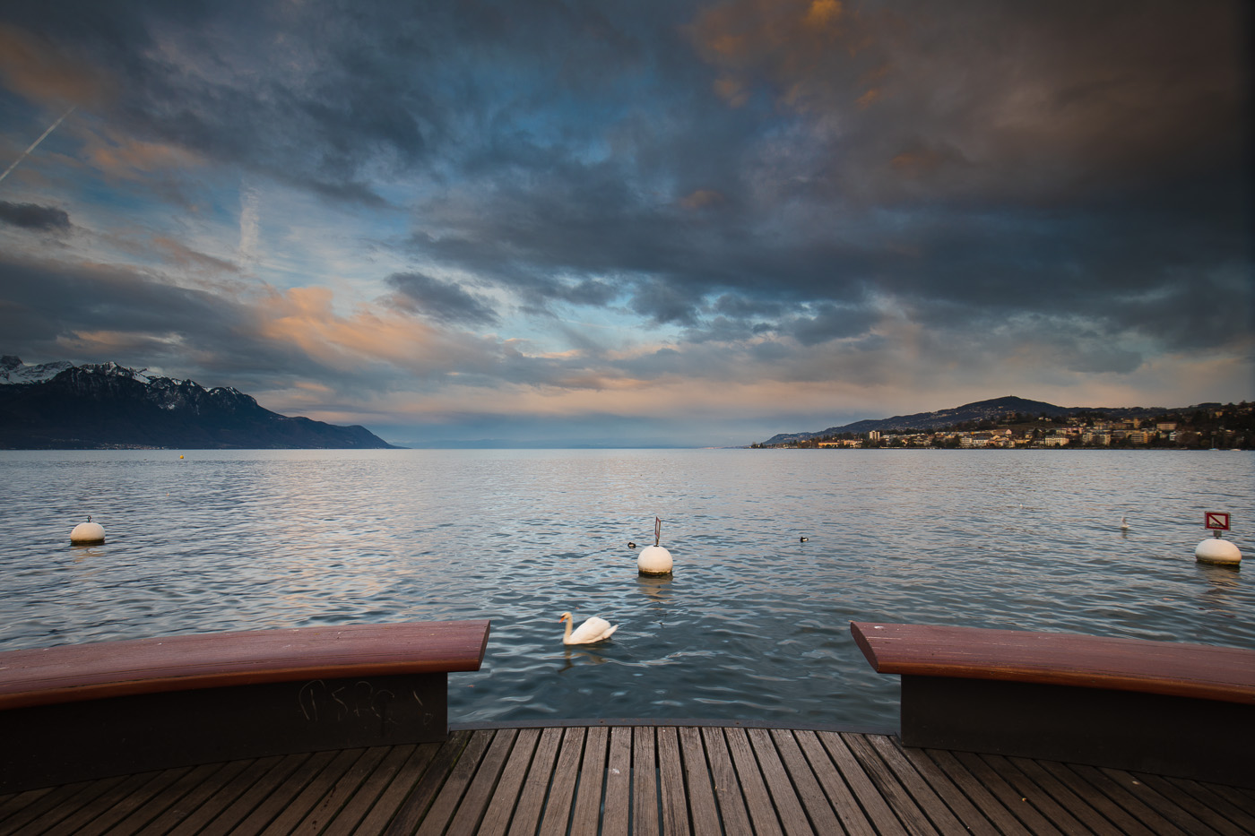 Sunrise in Montreux
