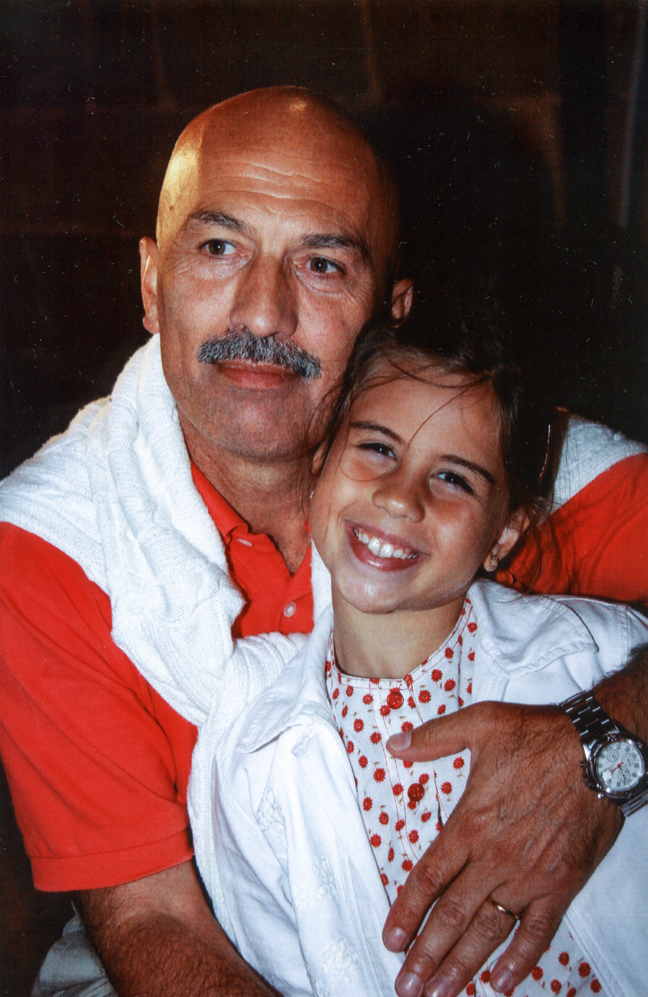 Qualche anno fa...con mia figlia Luisa