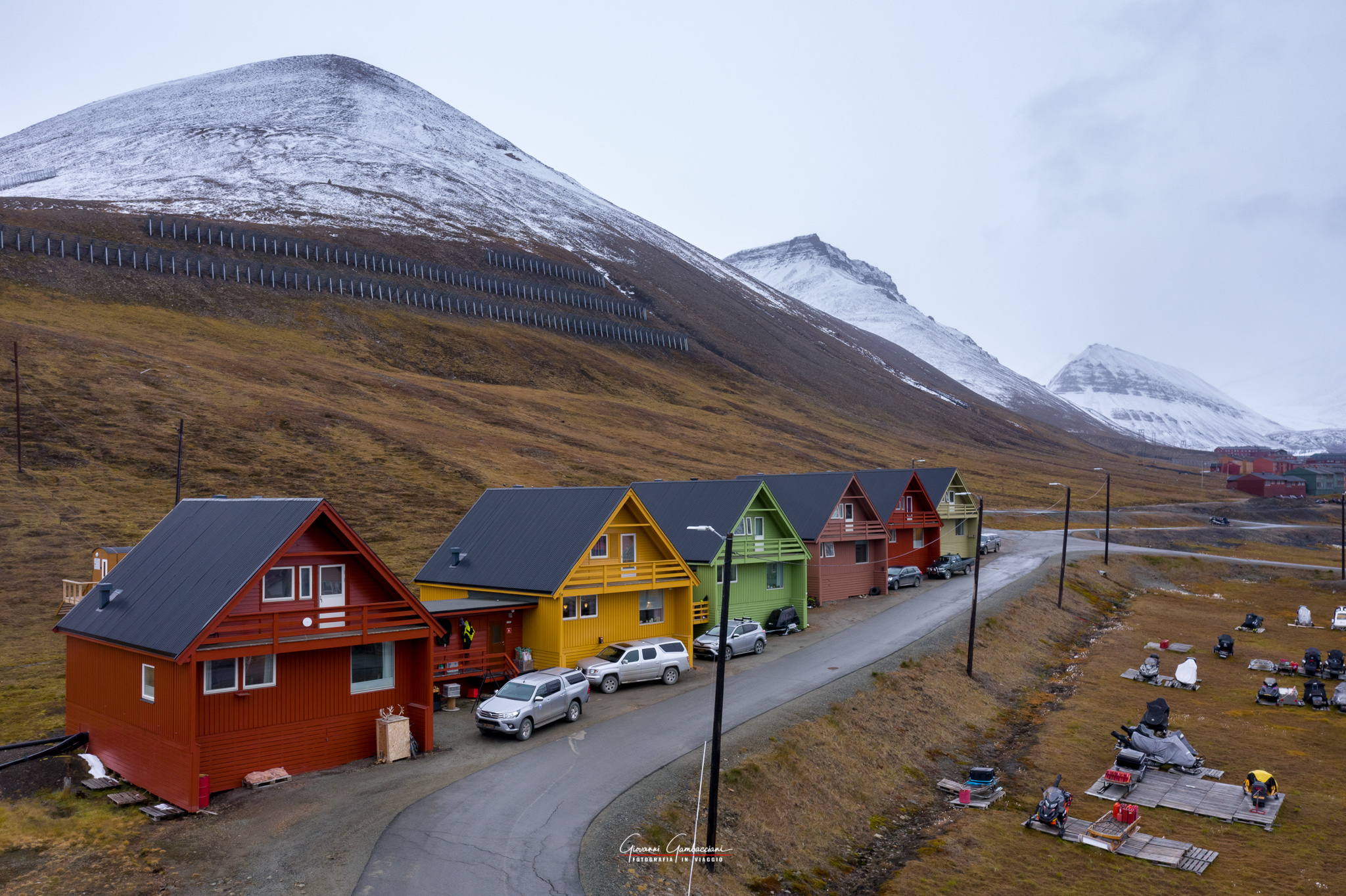 Longyearbyen dal cielo