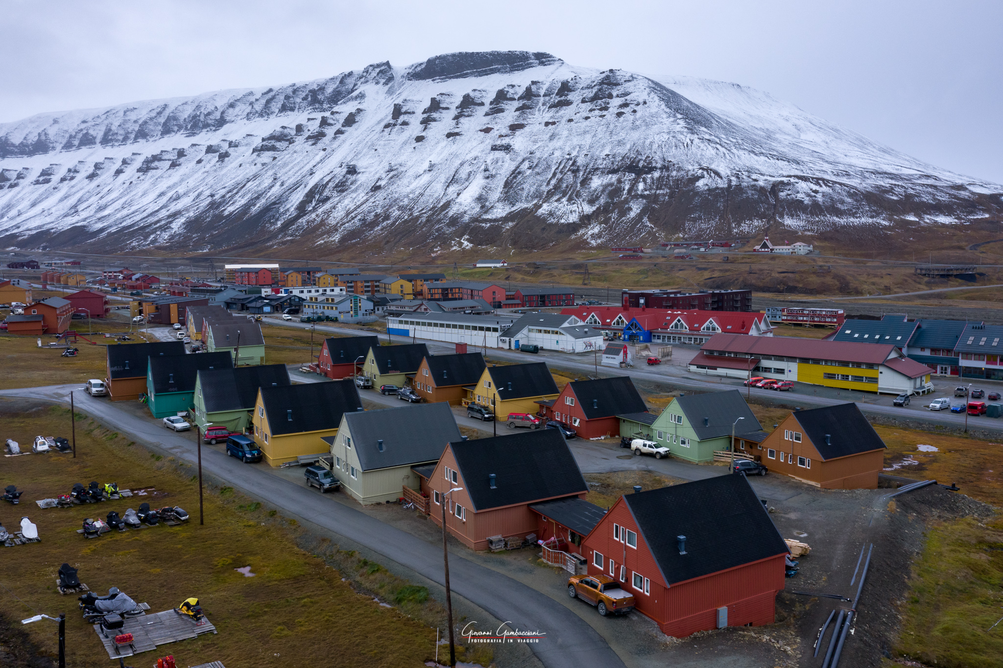 Longyearbyen dal cielo