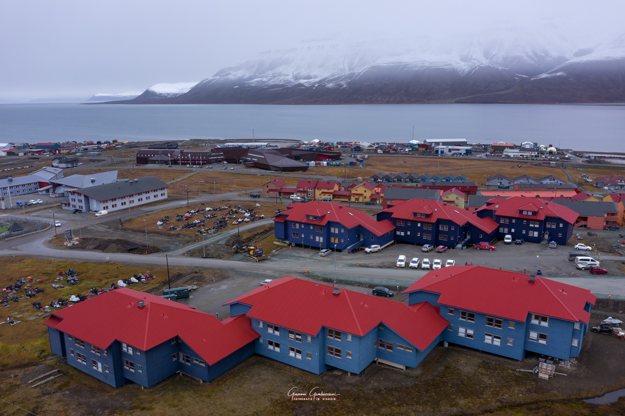 Longyearbyen dal cielo