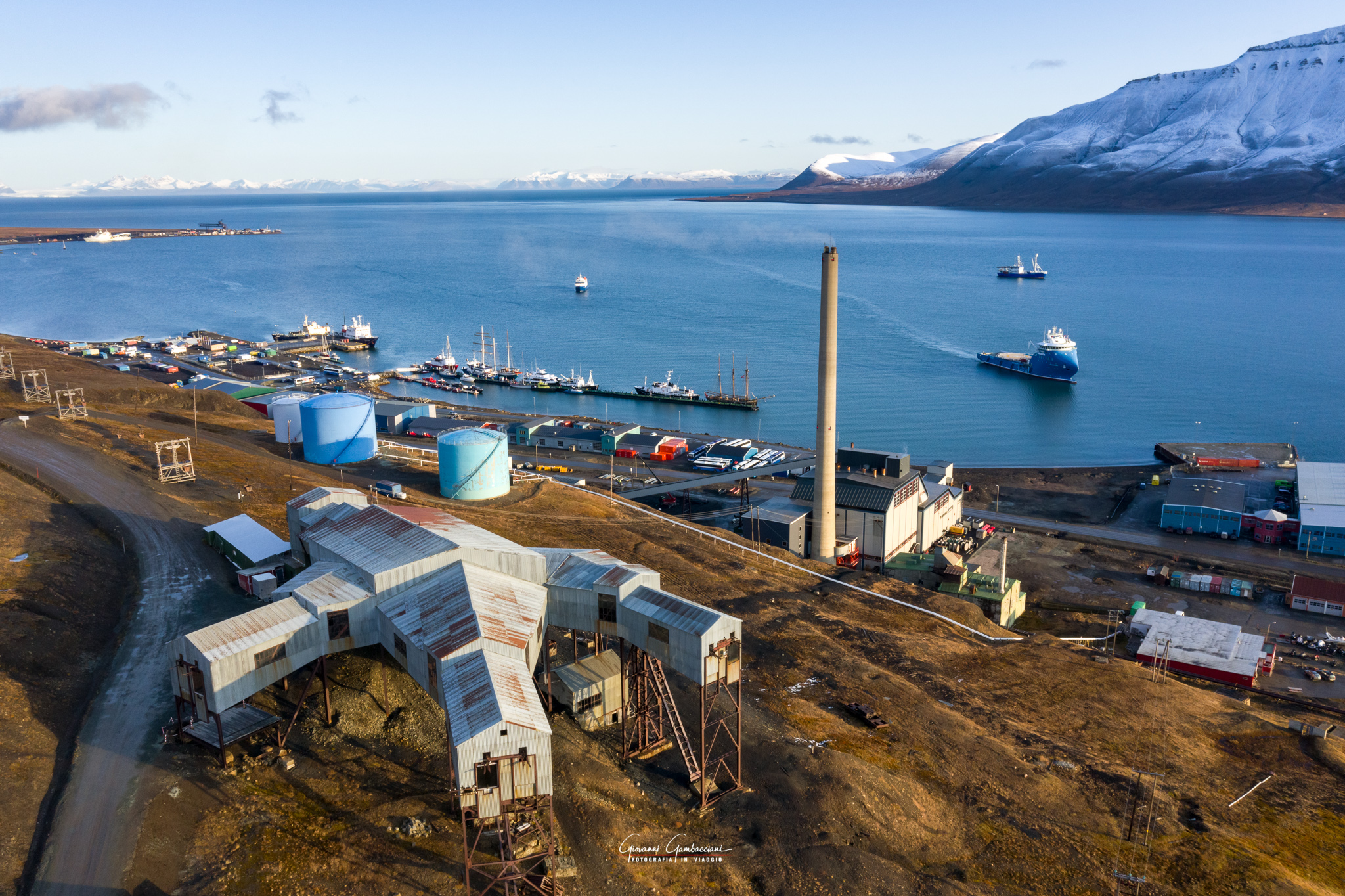 Longyearbyen dal cielo