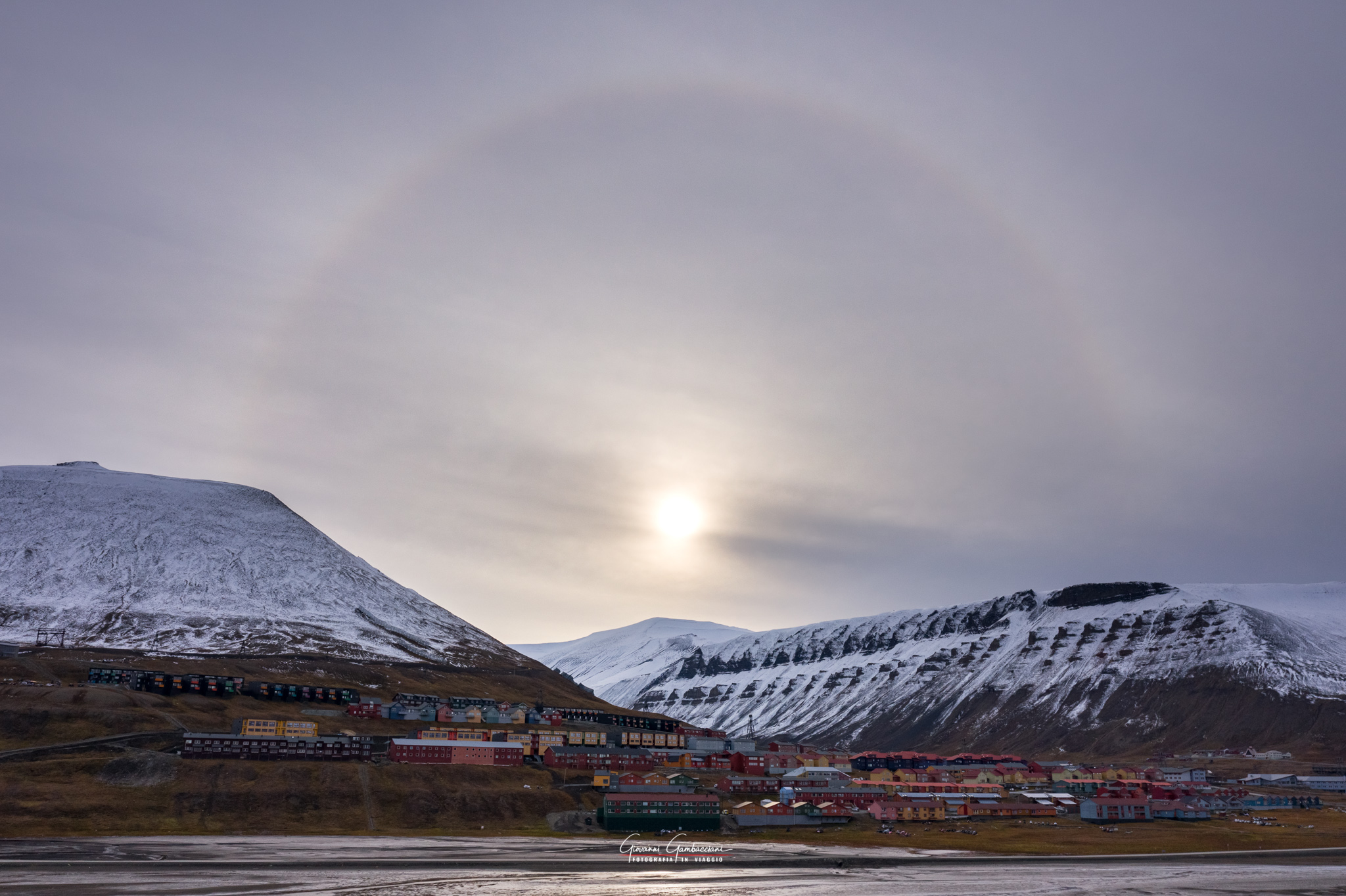 Longyearbyen dal cielo
