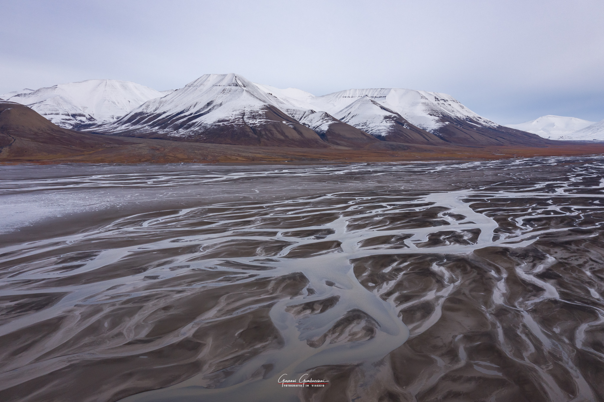 Longyearbyen from heaven