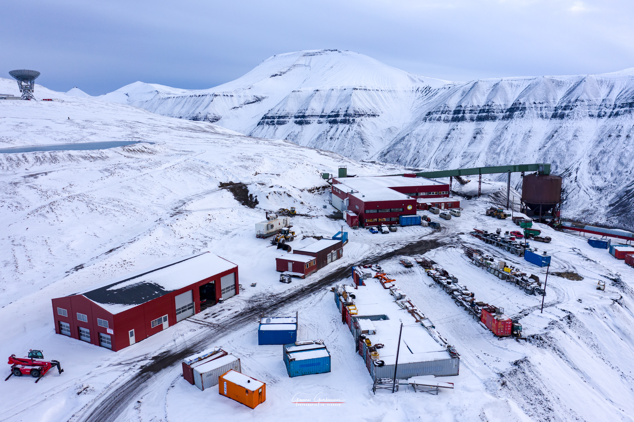 Longyearbyen dal cielo