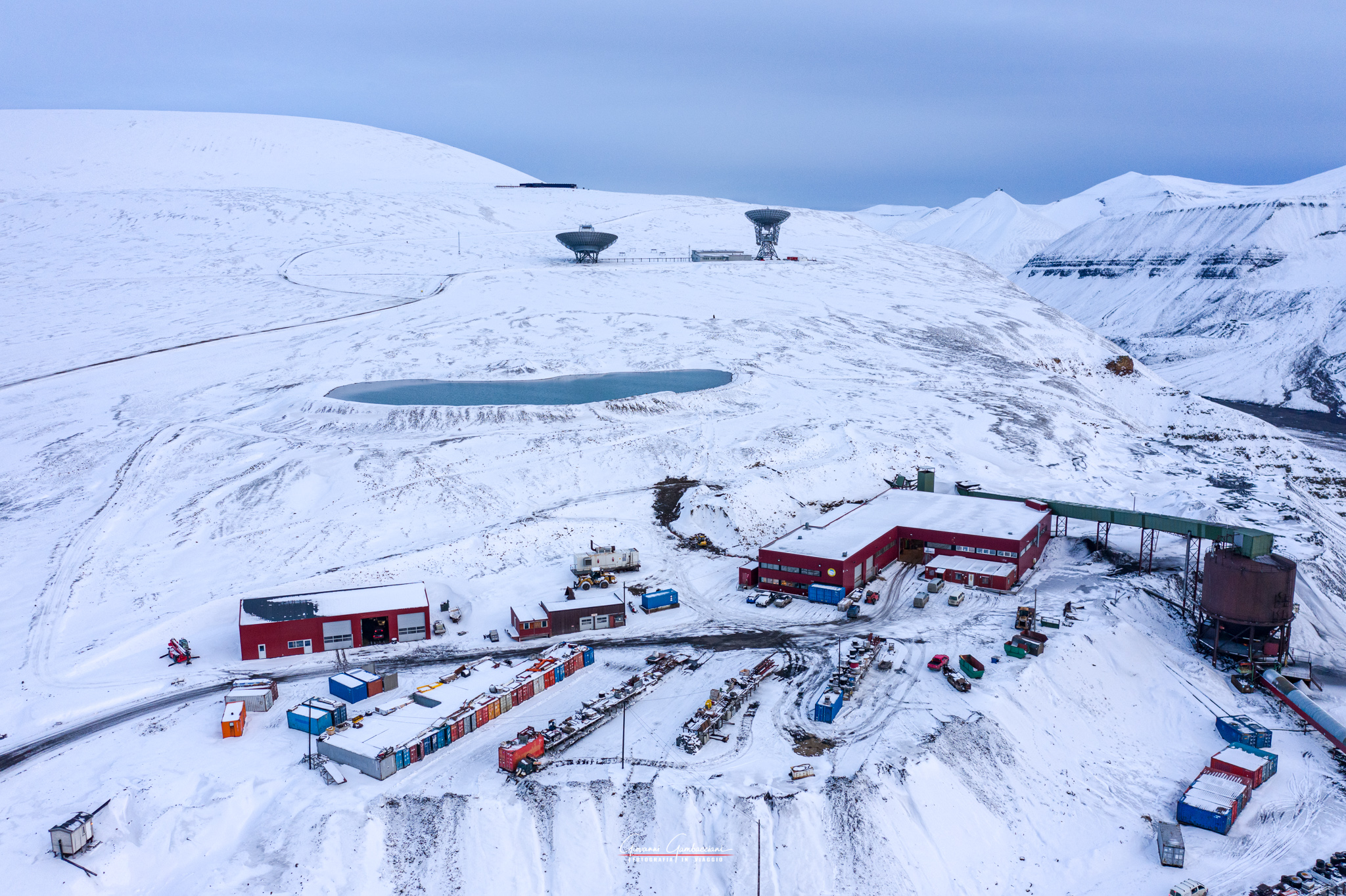 Longyearbyen dal cielo