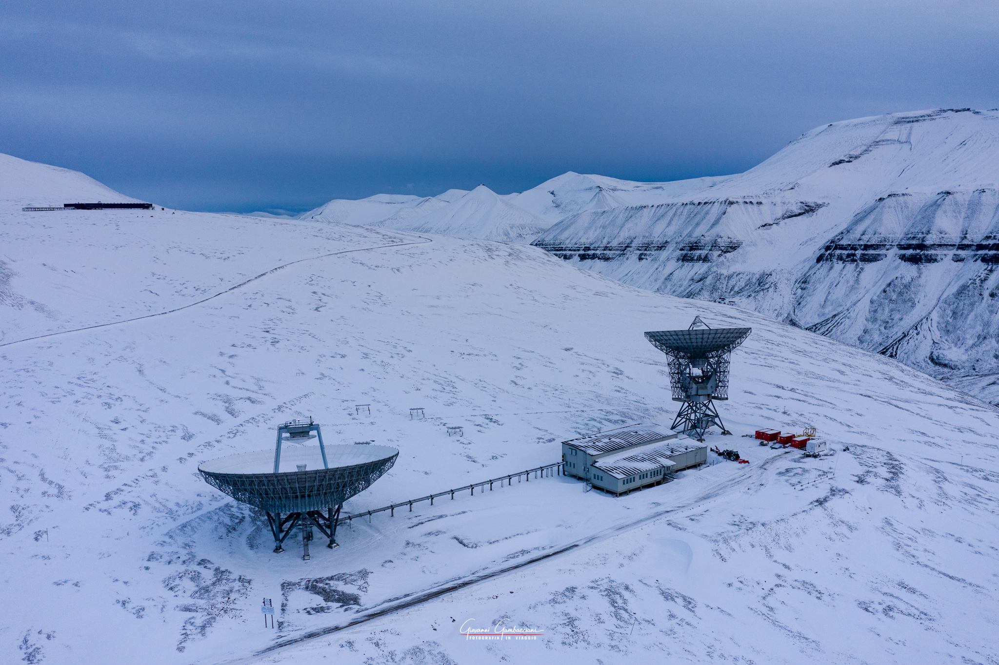 Longyearbyen dal cielo