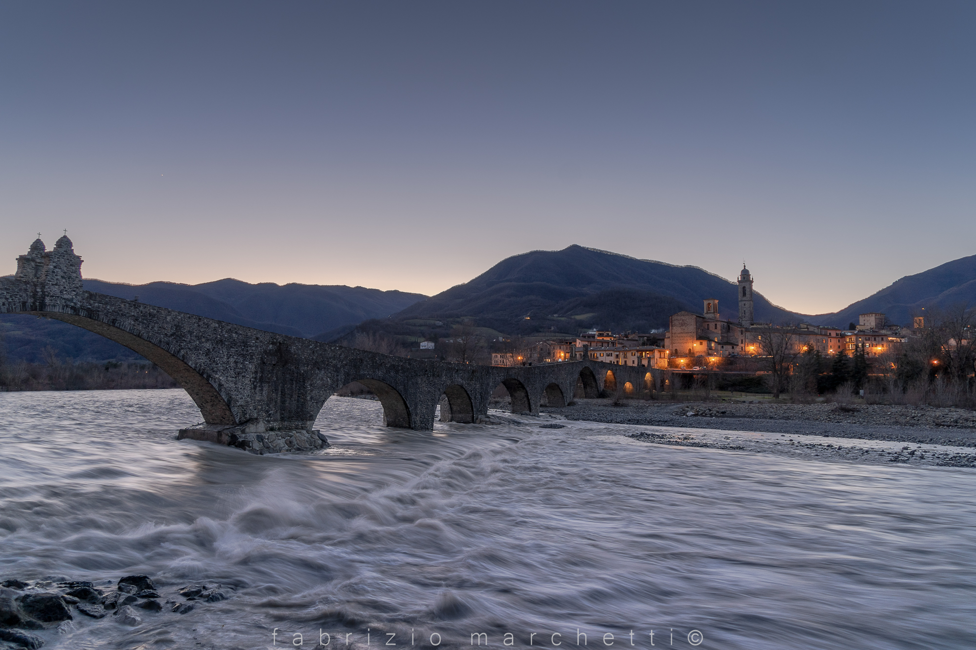 Bobbio, la sera del solstizio