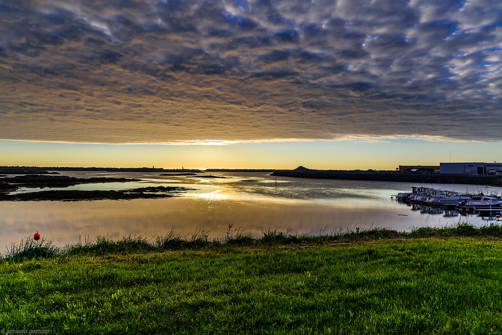 Almost sunset over Anderness