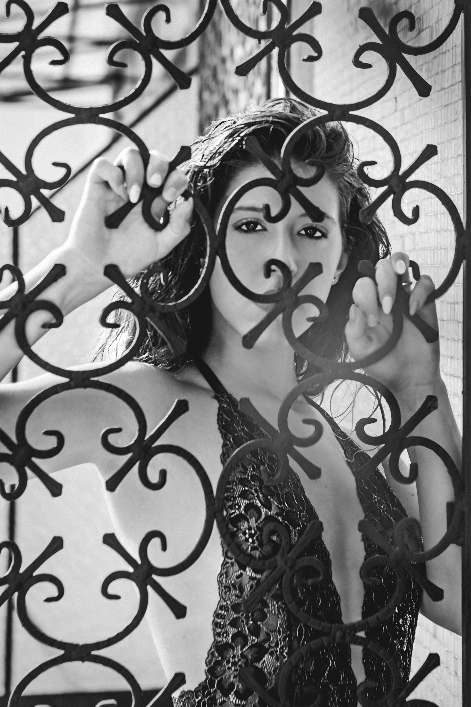 Girl of the Gate BW 1