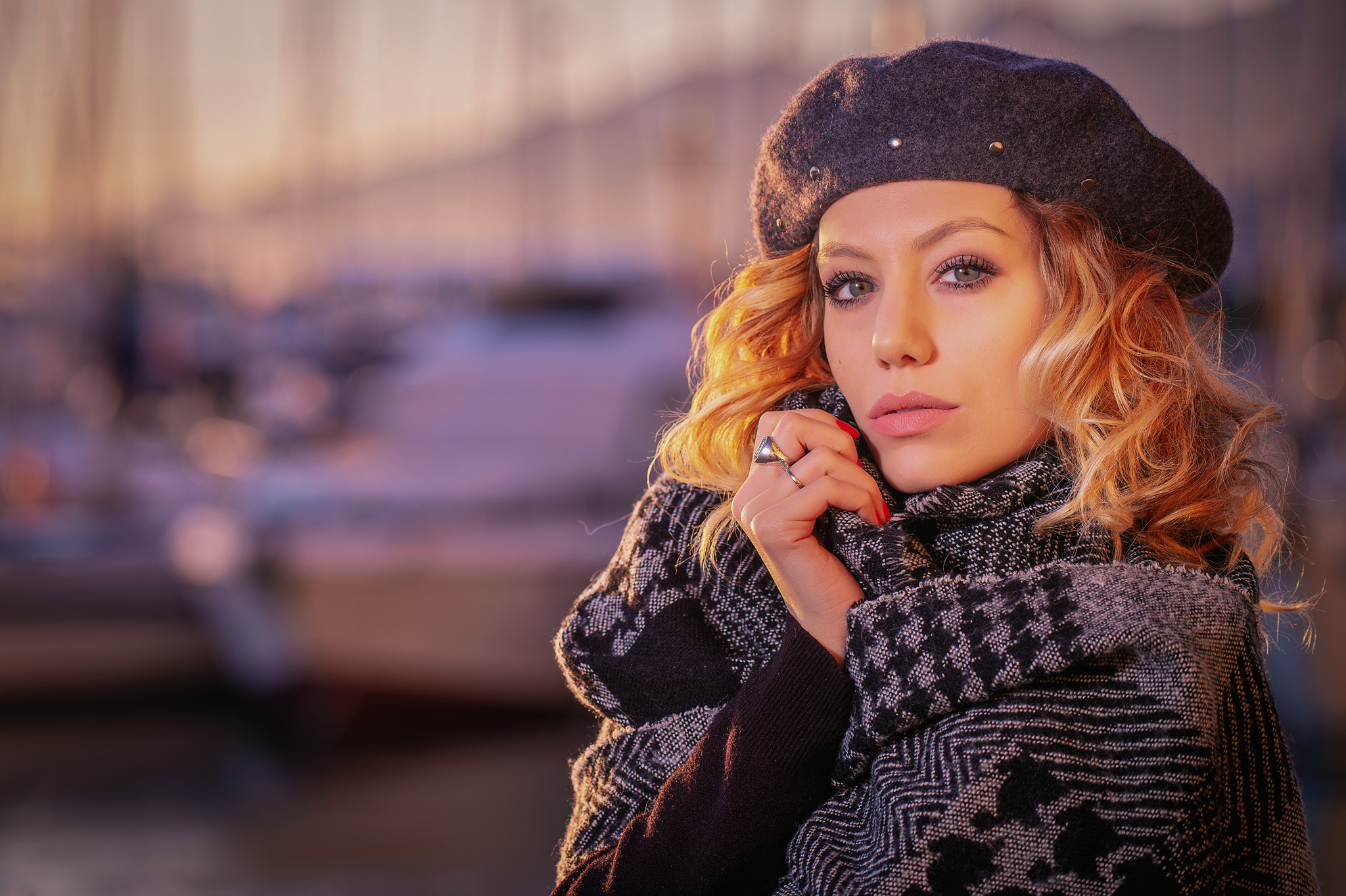 Beauty at the sunset