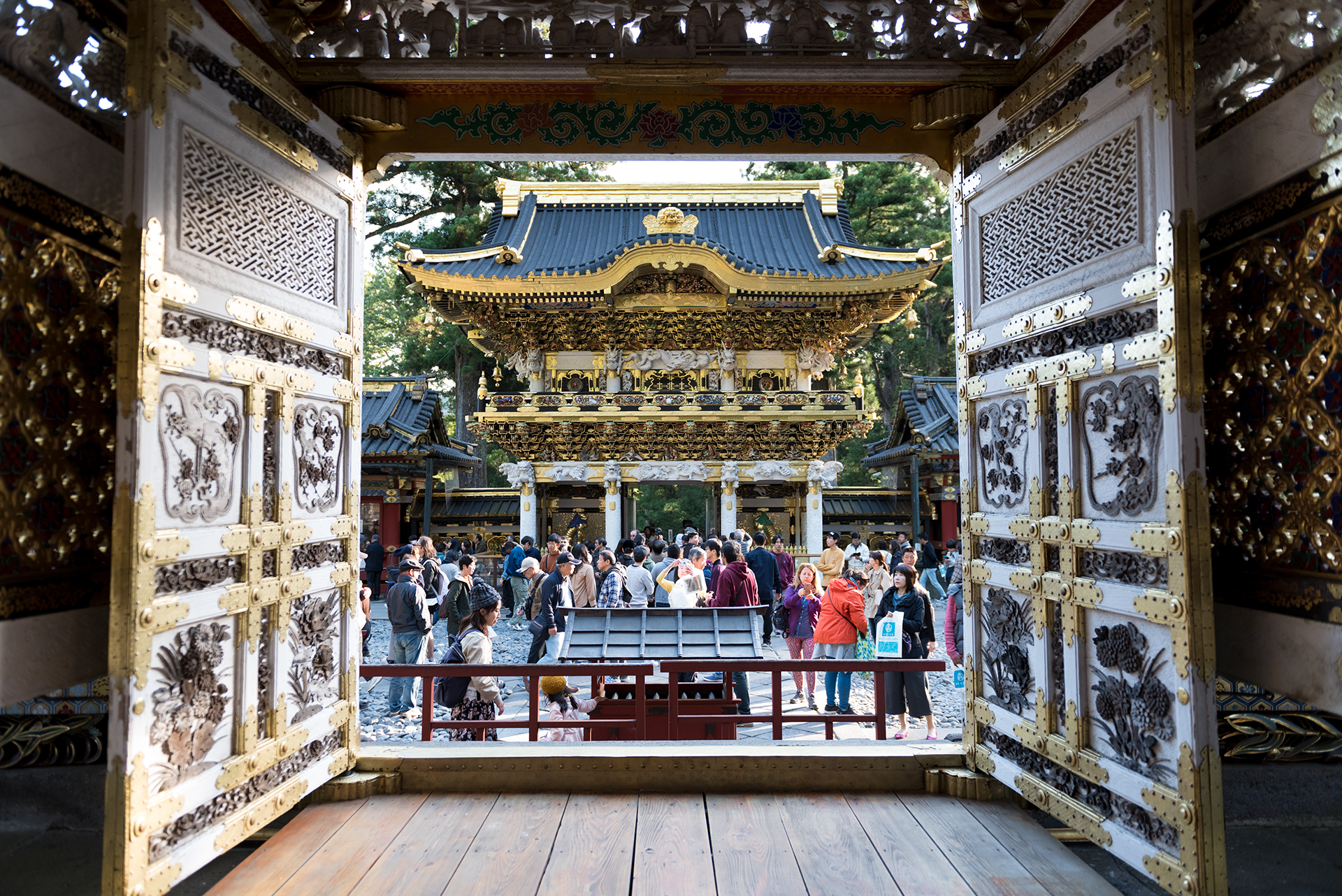 Nikko,La finestra sul cortile- Santuario Toshogu
