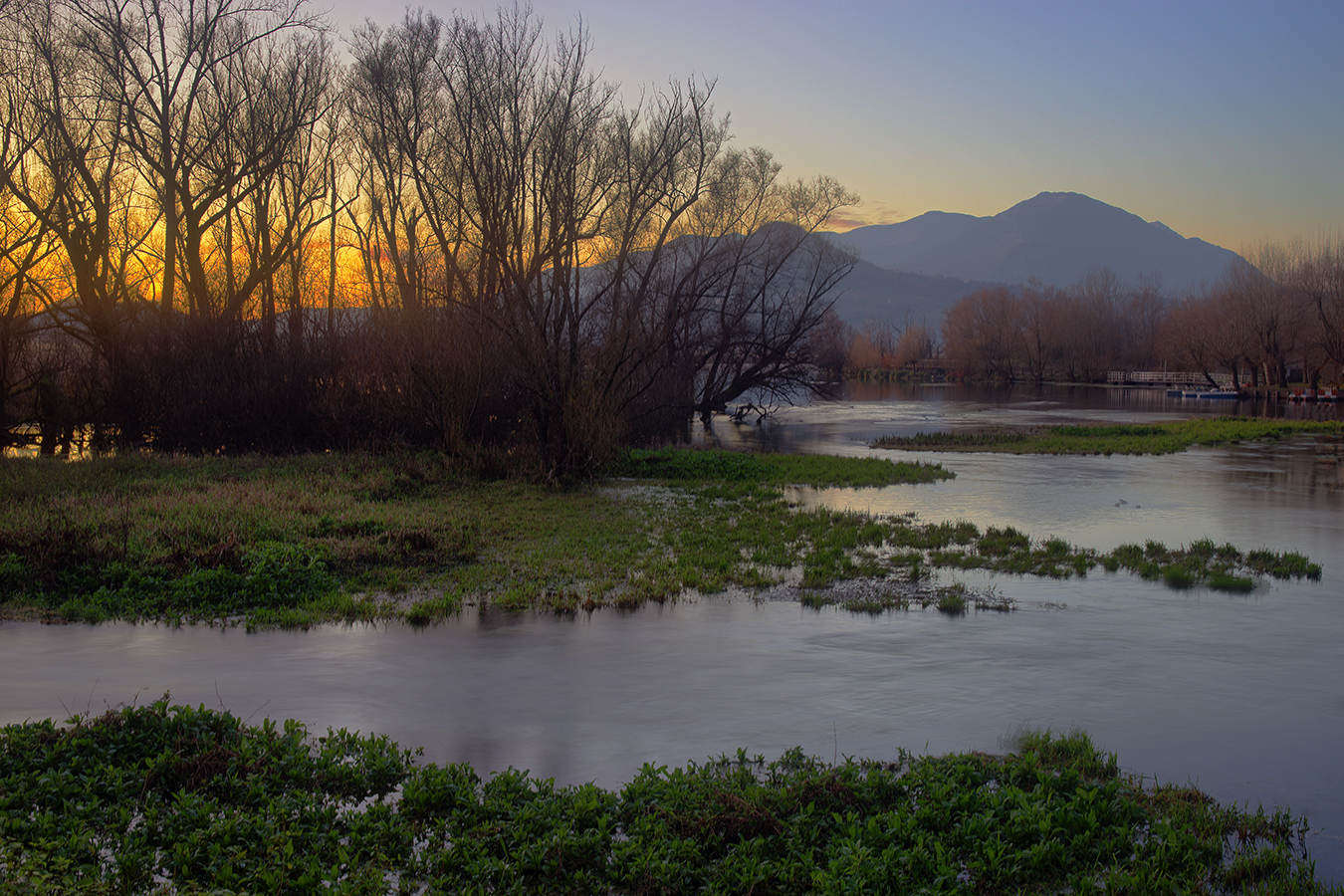 Ultime luci su Posta Fibreno