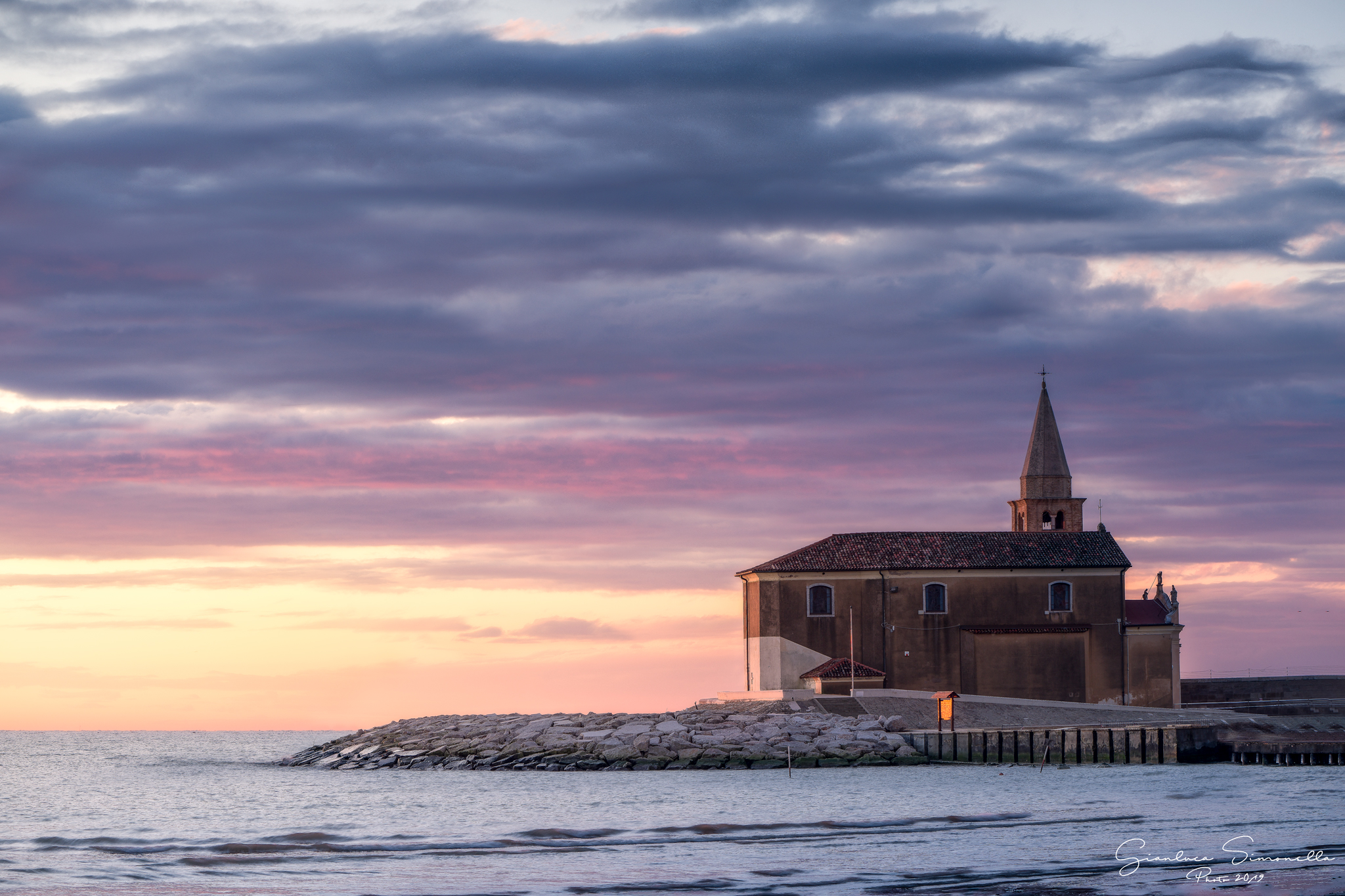 A cold morning in Caorle.