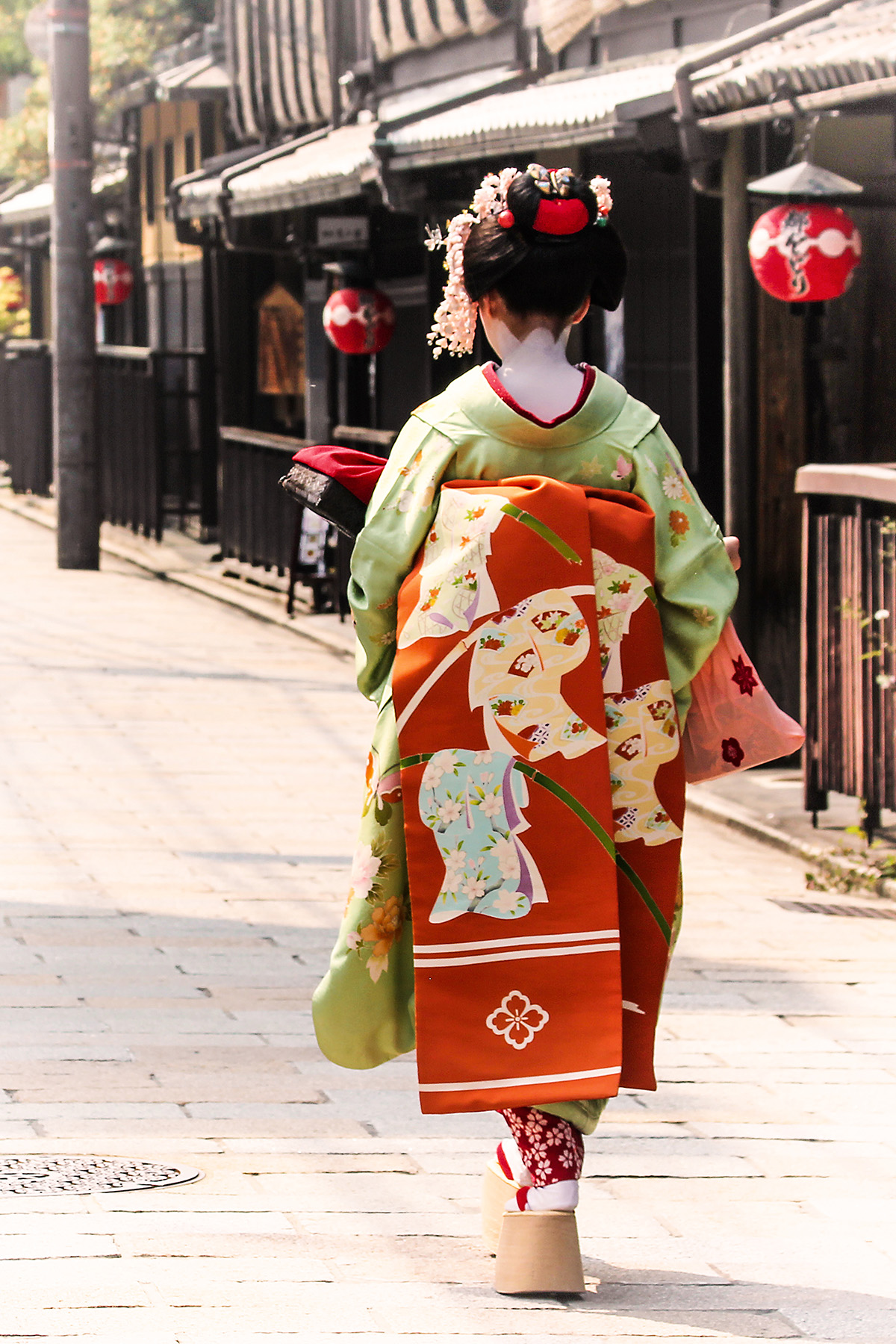 Maiko a Kyoto