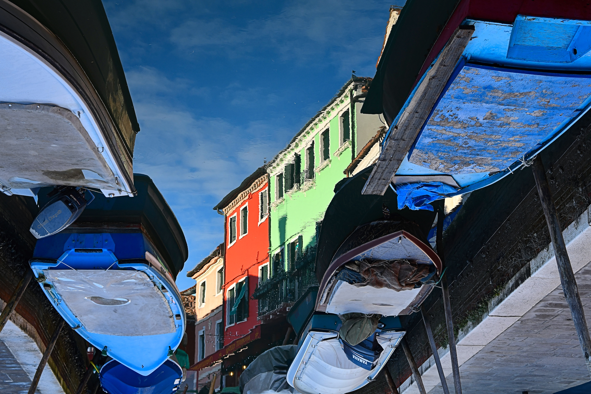 views in Burano