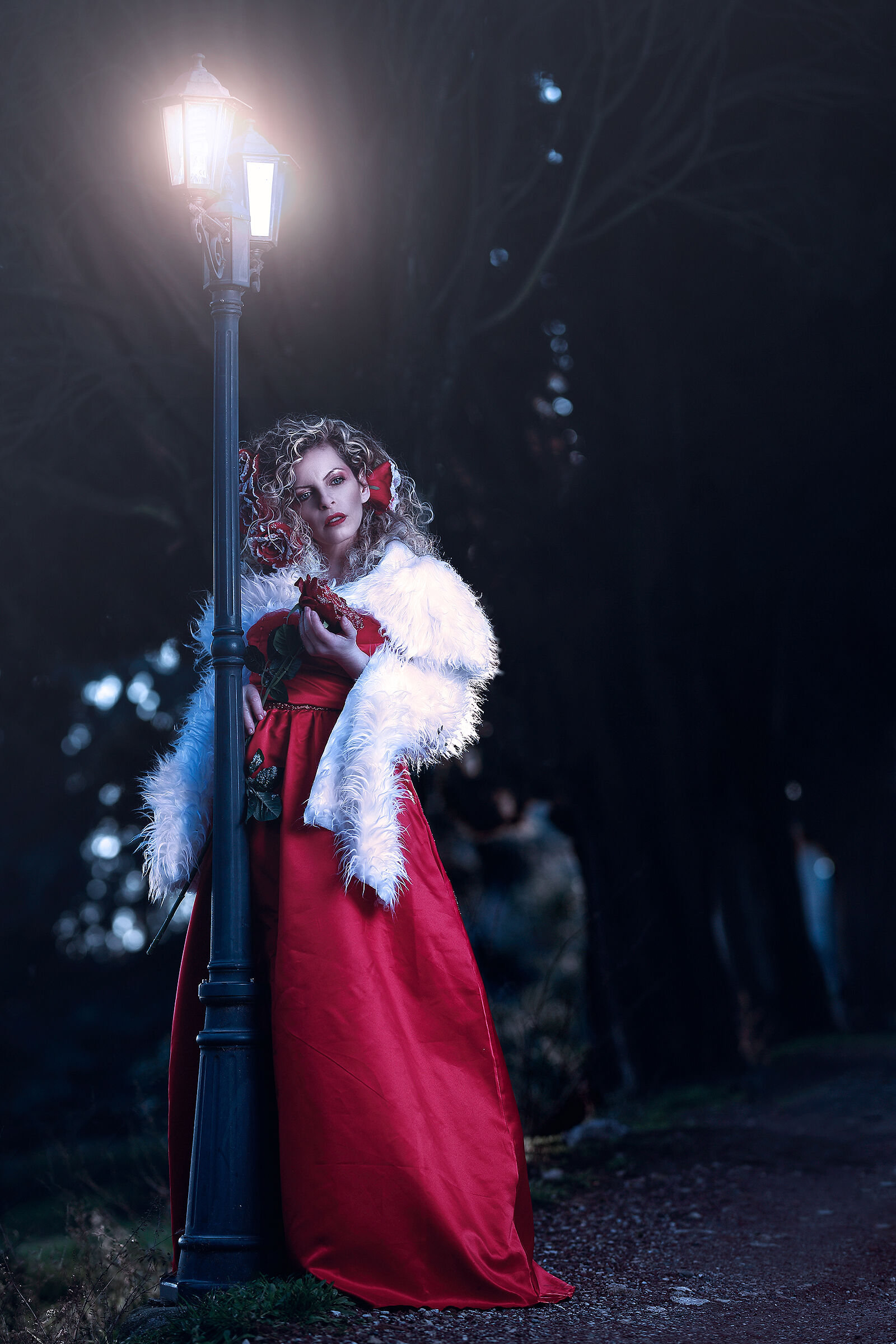 The lady of the roses