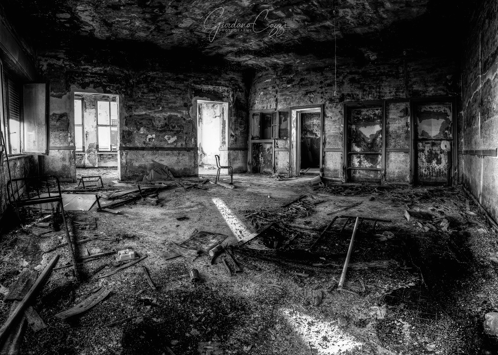 Former abandoned orphanage