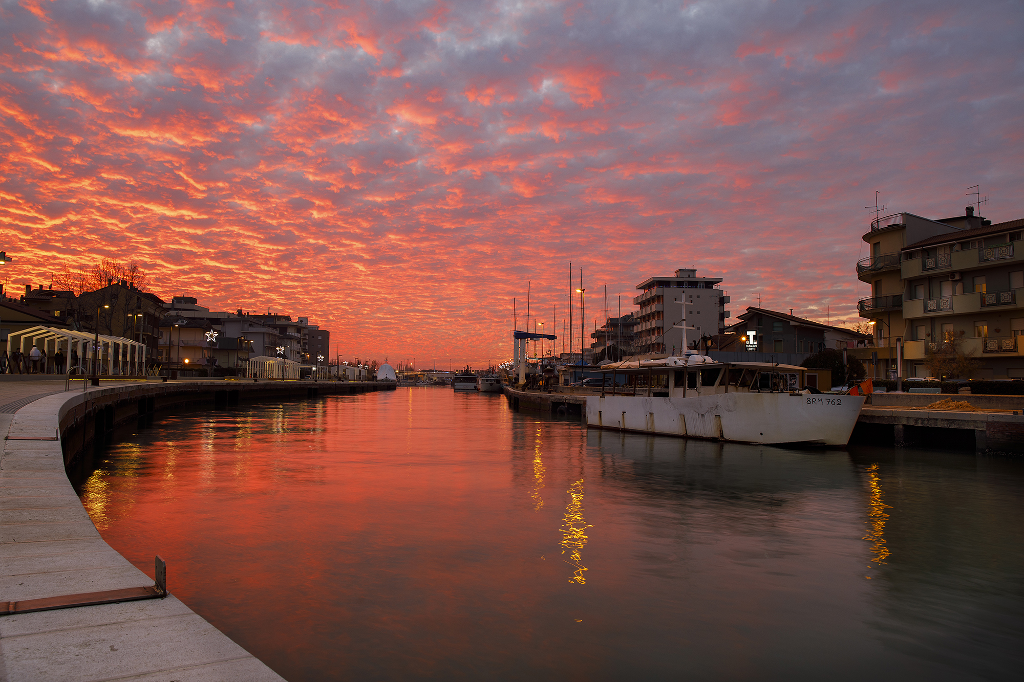 sunset with a bang of 12/31/19