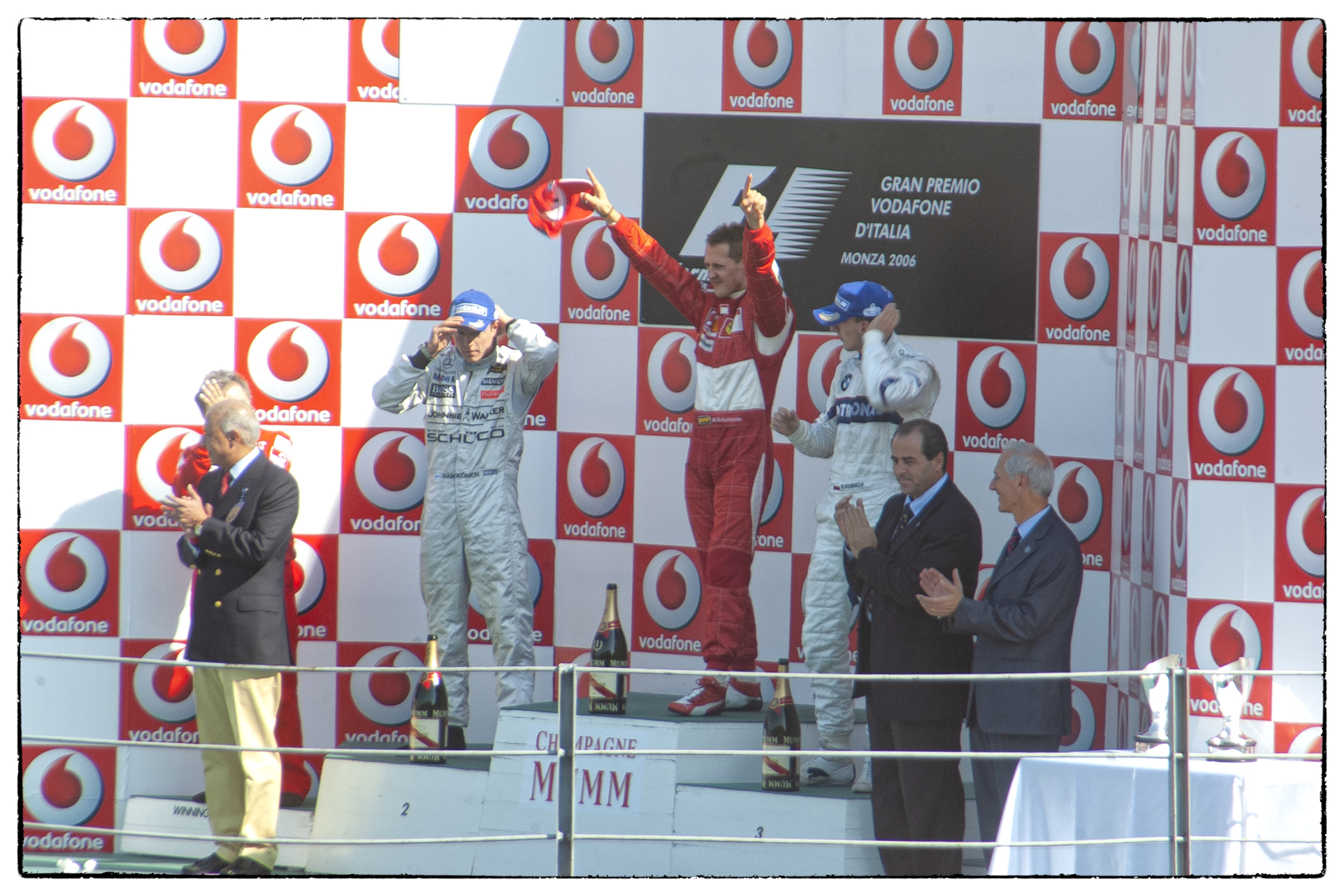 Michael Schumacher 2006 ultimo podio