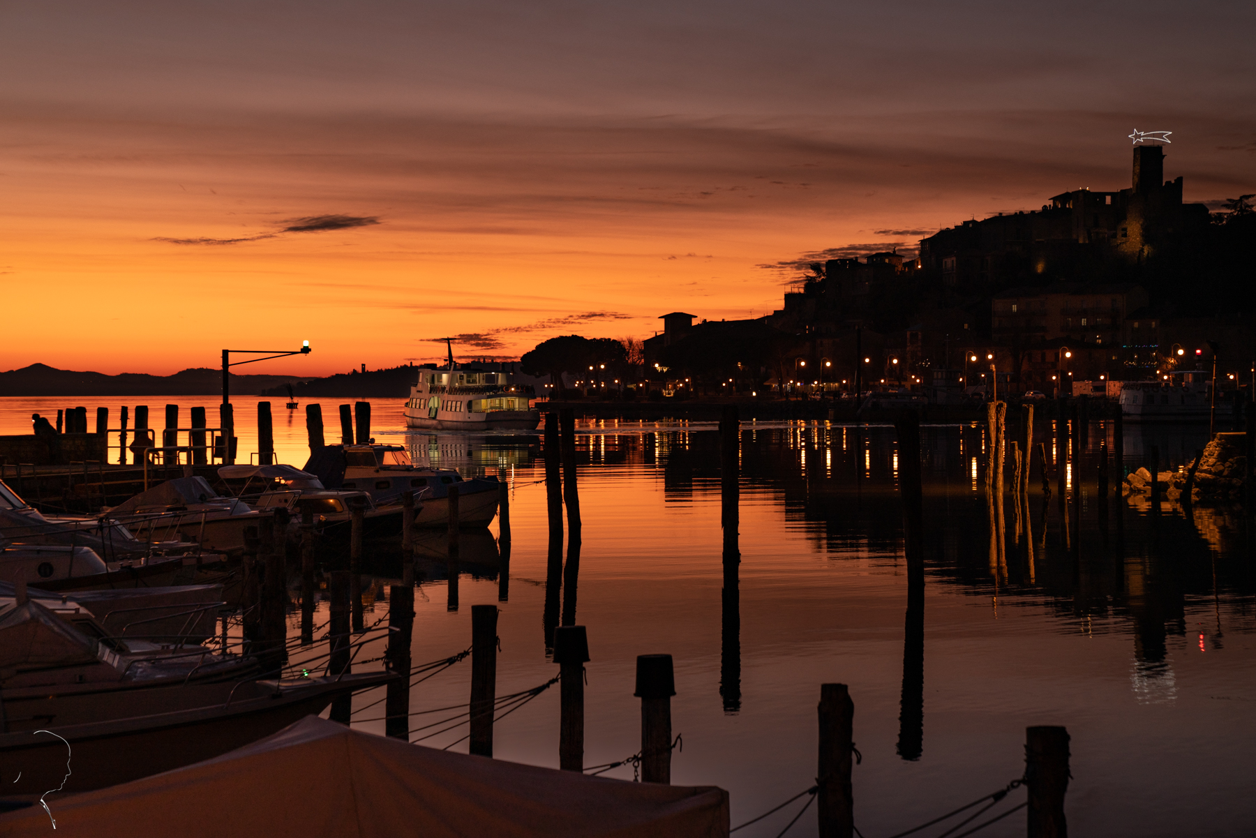 l'ultimo tramonto dell'anno