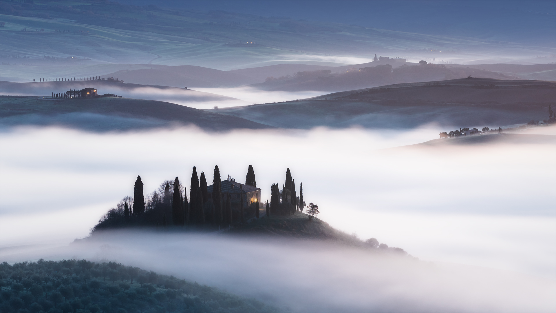 A Farmhouse in the Clouds