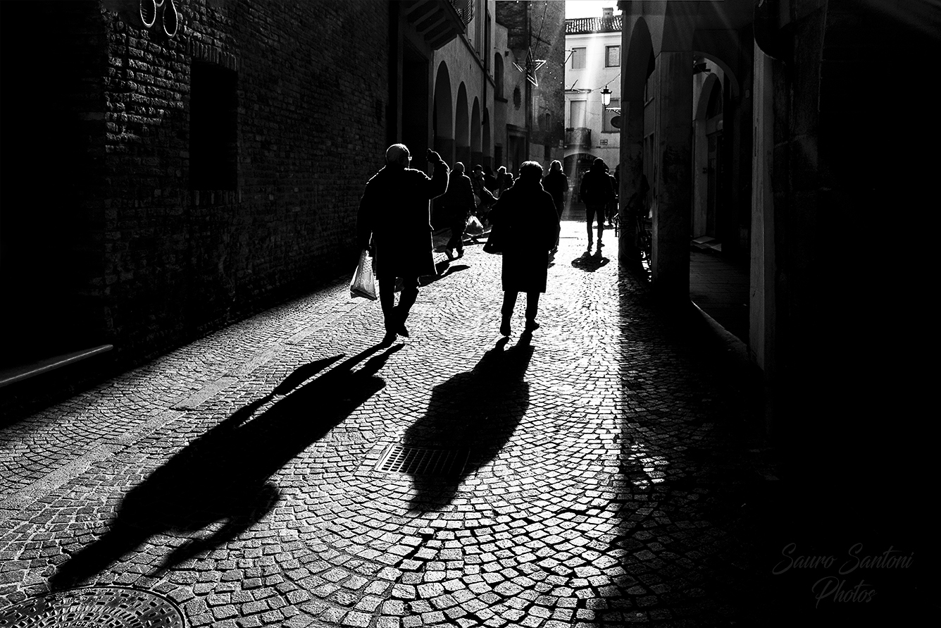 The light...