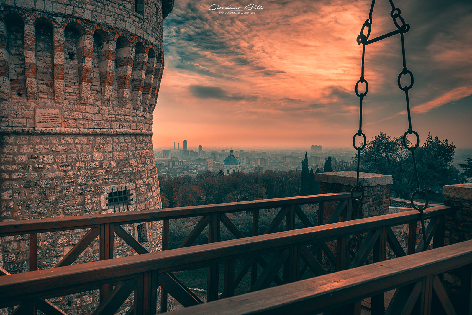 Brescia dal castello