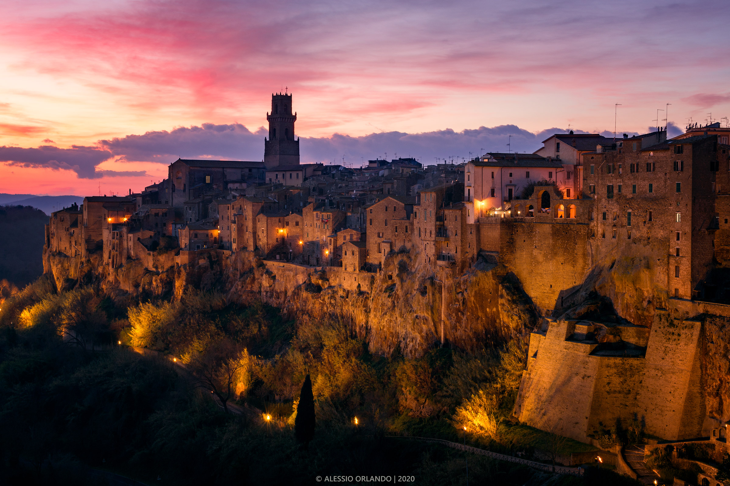 The charm of Pitigliano