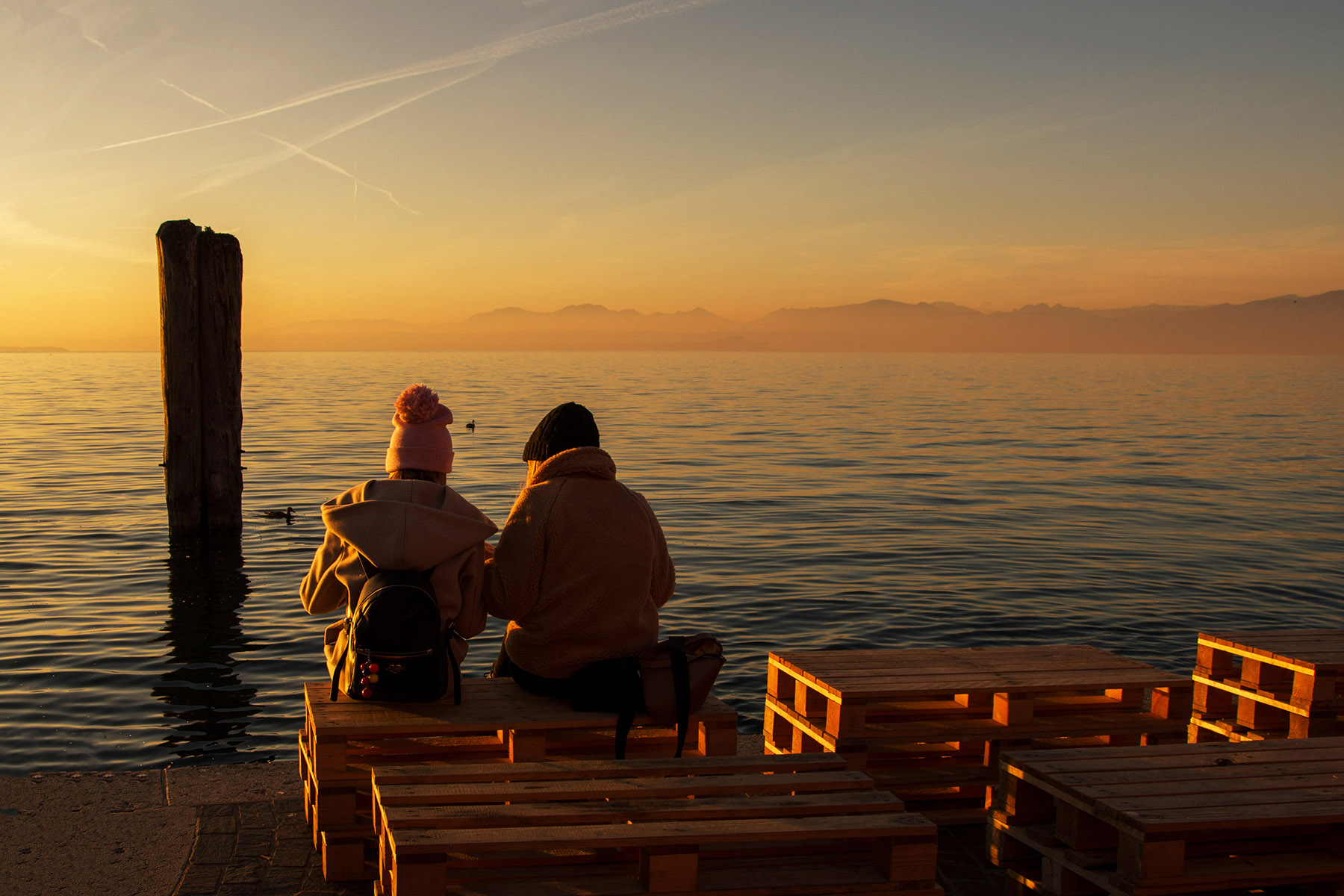 aspettando il tramonto