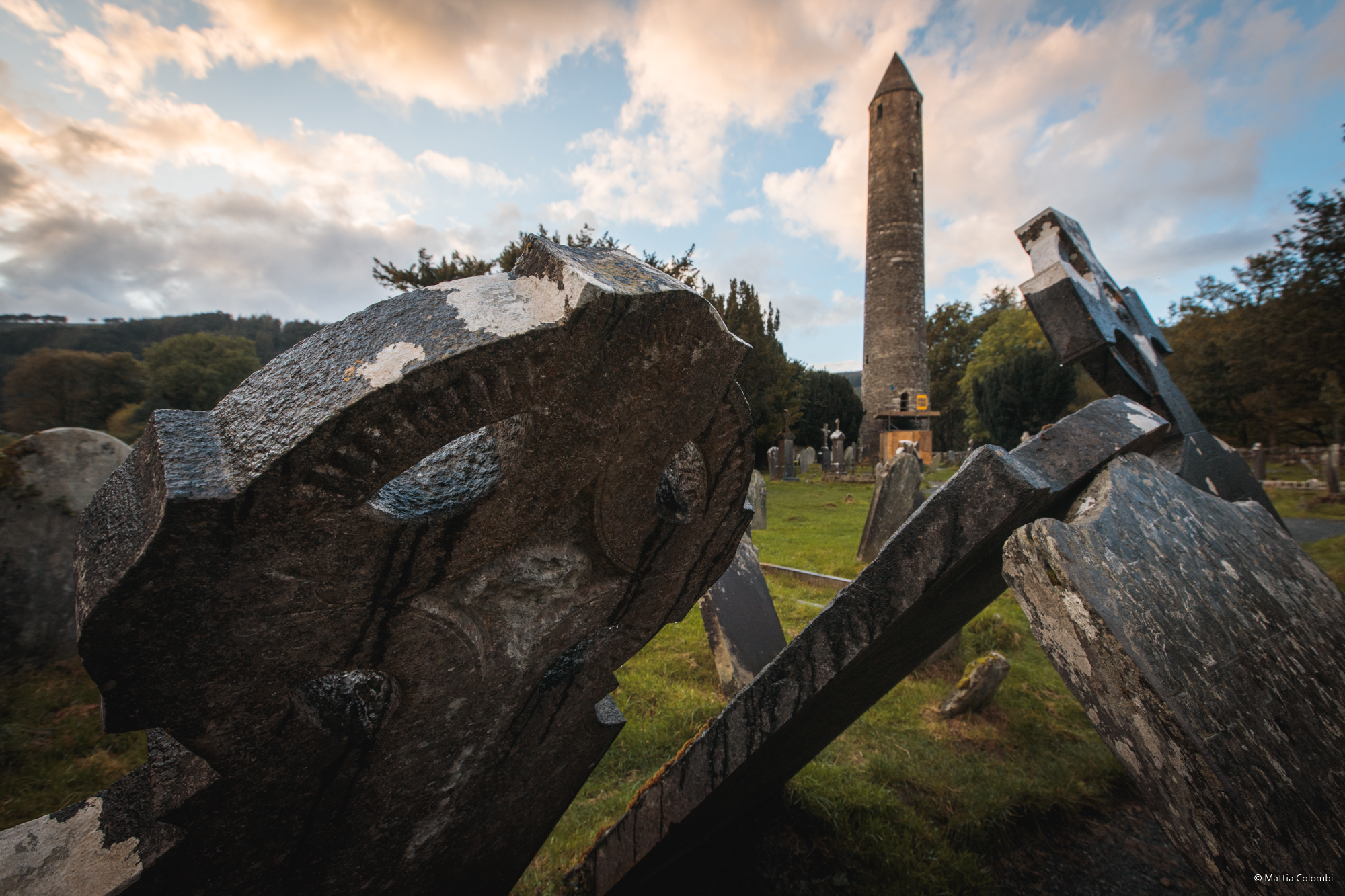 Glendalough Graveyard