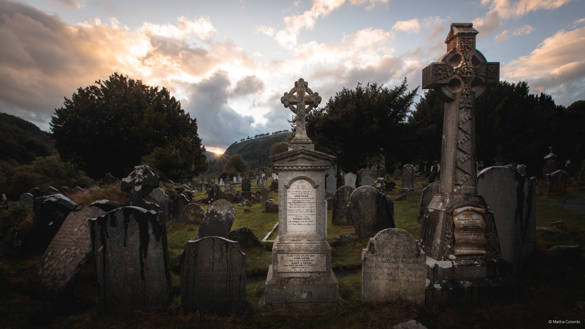 Glendalough Graveyard