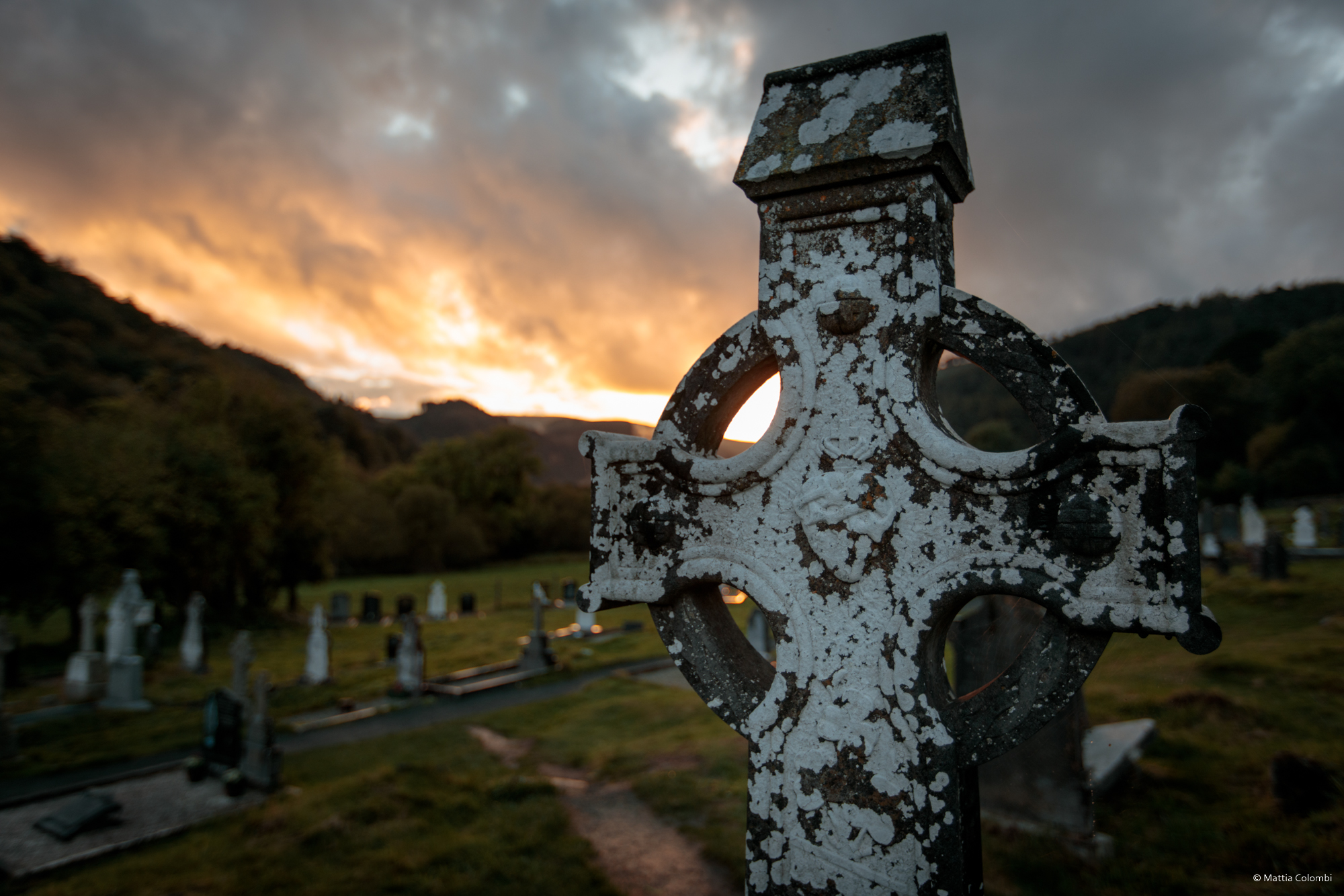 Glendalough Graveyard