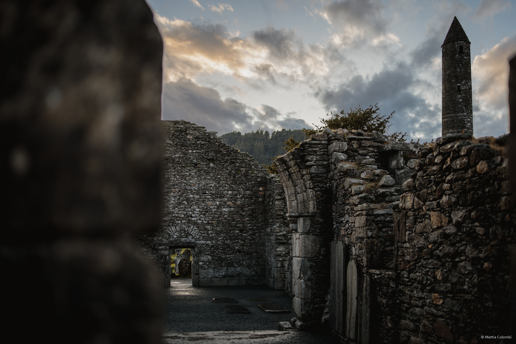 Glendalough Graveyard