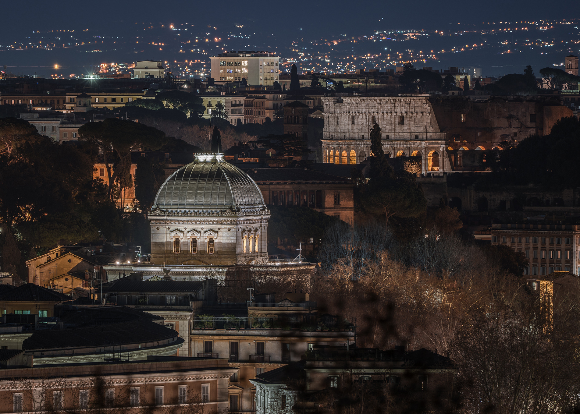 Dalla passeggiata del Gianicolo