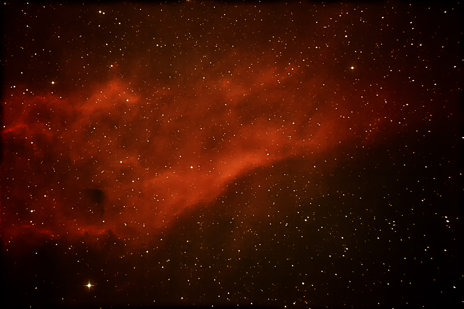 ngc1499 nebulosa California