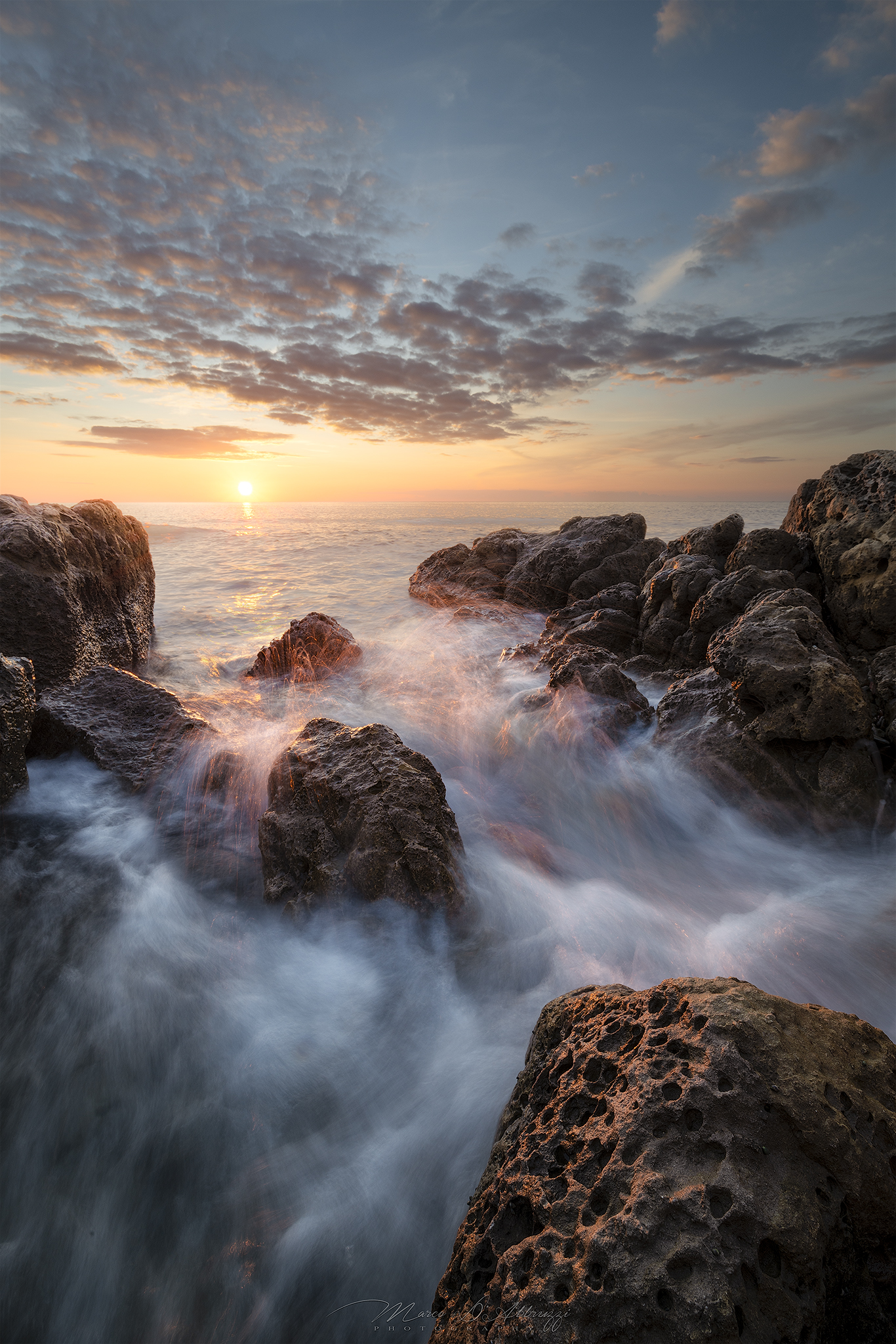 Primo tramonto del 2020...