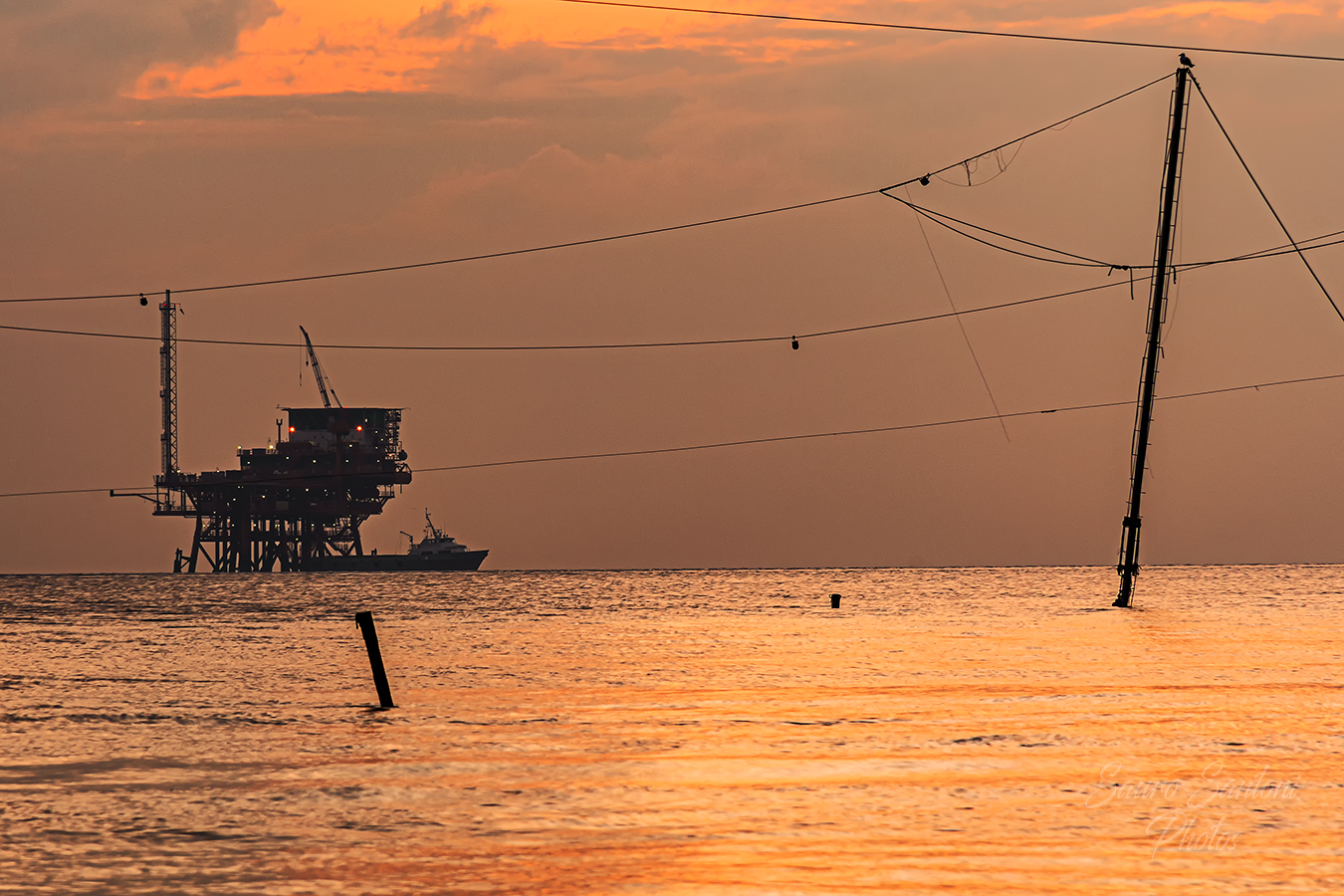 Colori strani all'alba...
