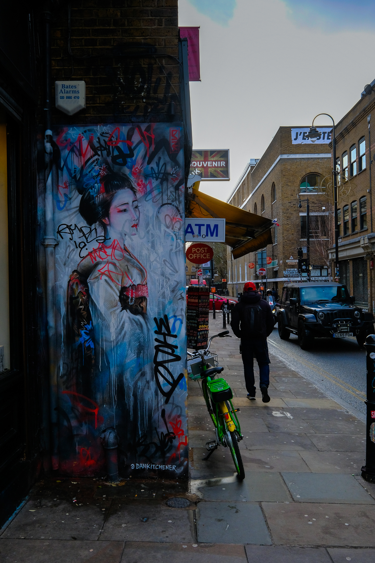 While in Brick Lane, London
