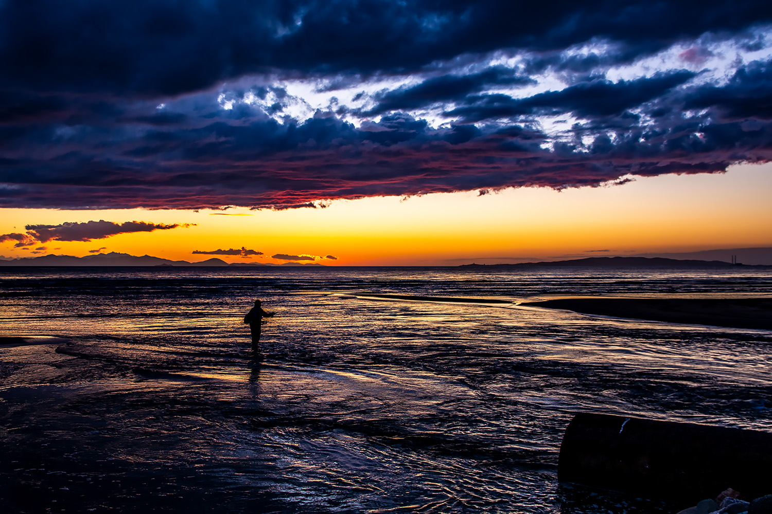 Tramonto sul Golfo di Follonica.