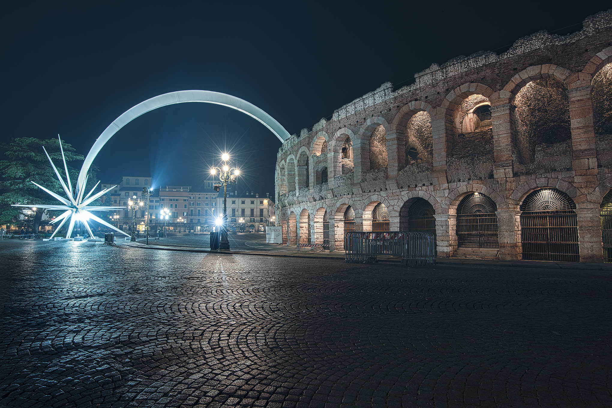 Verona by night