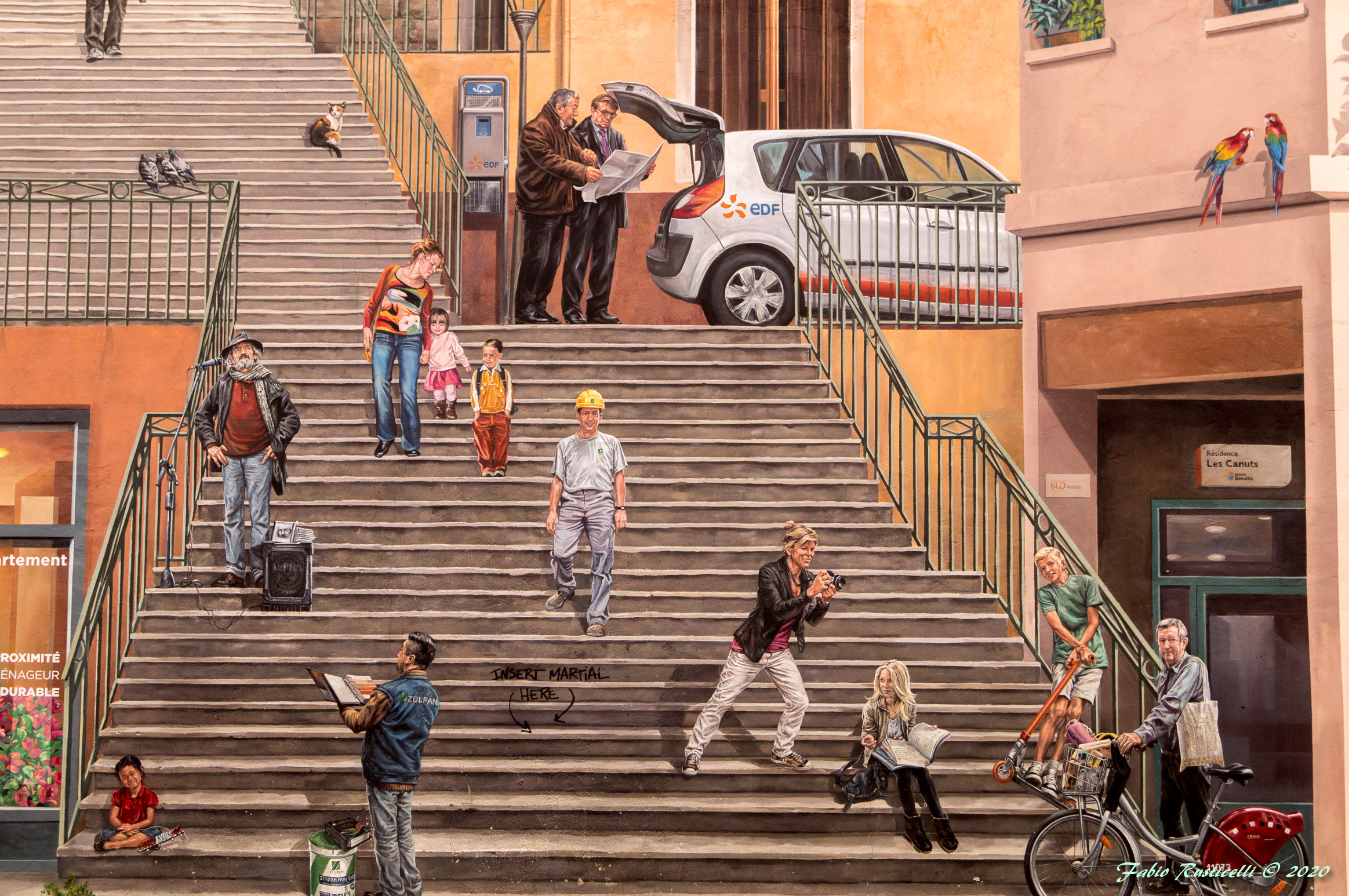 Le Mur des Canuts - Lione