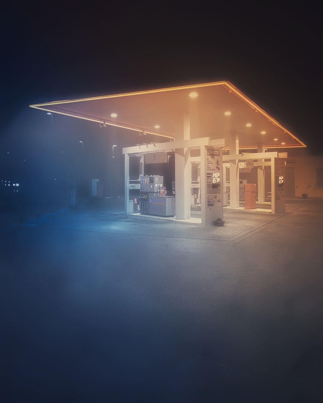 Night Refuel Fog Version