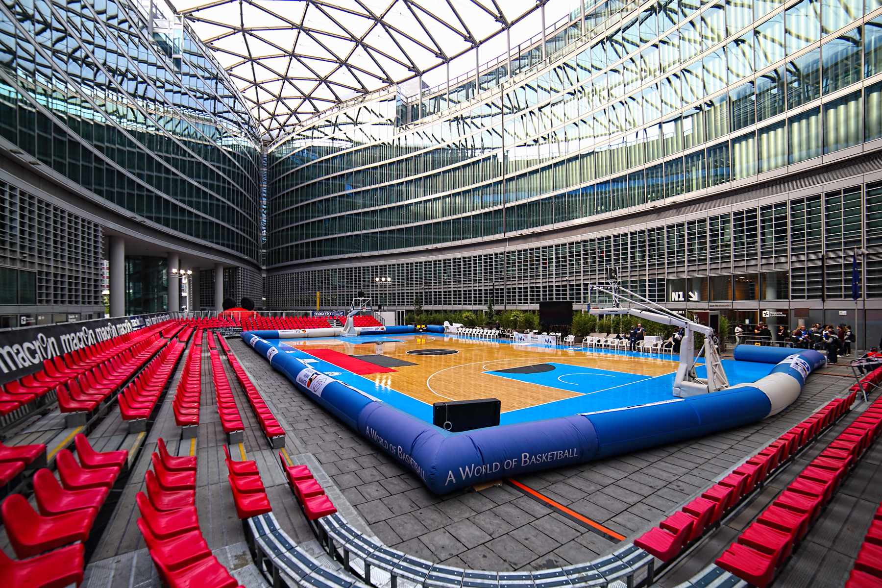 A world of basketball