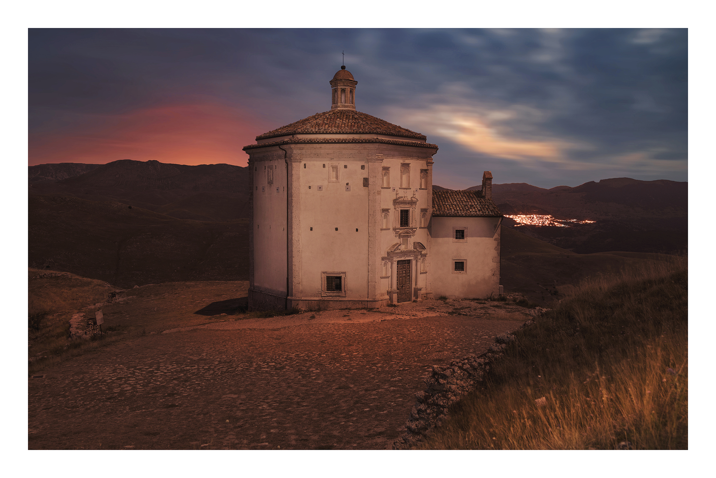 Is. Maria of the Pieta di Rocca Calascio - Alba