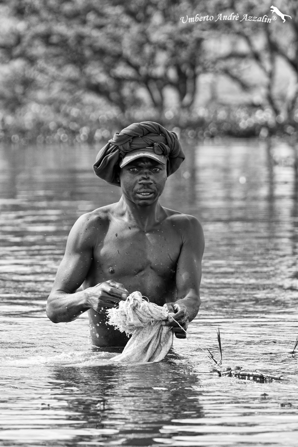 Pescatore del lago Naivasha