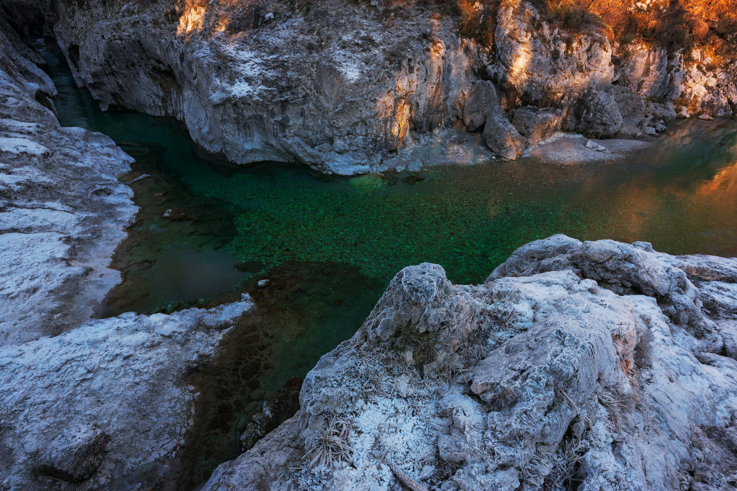 Natural escape routes.