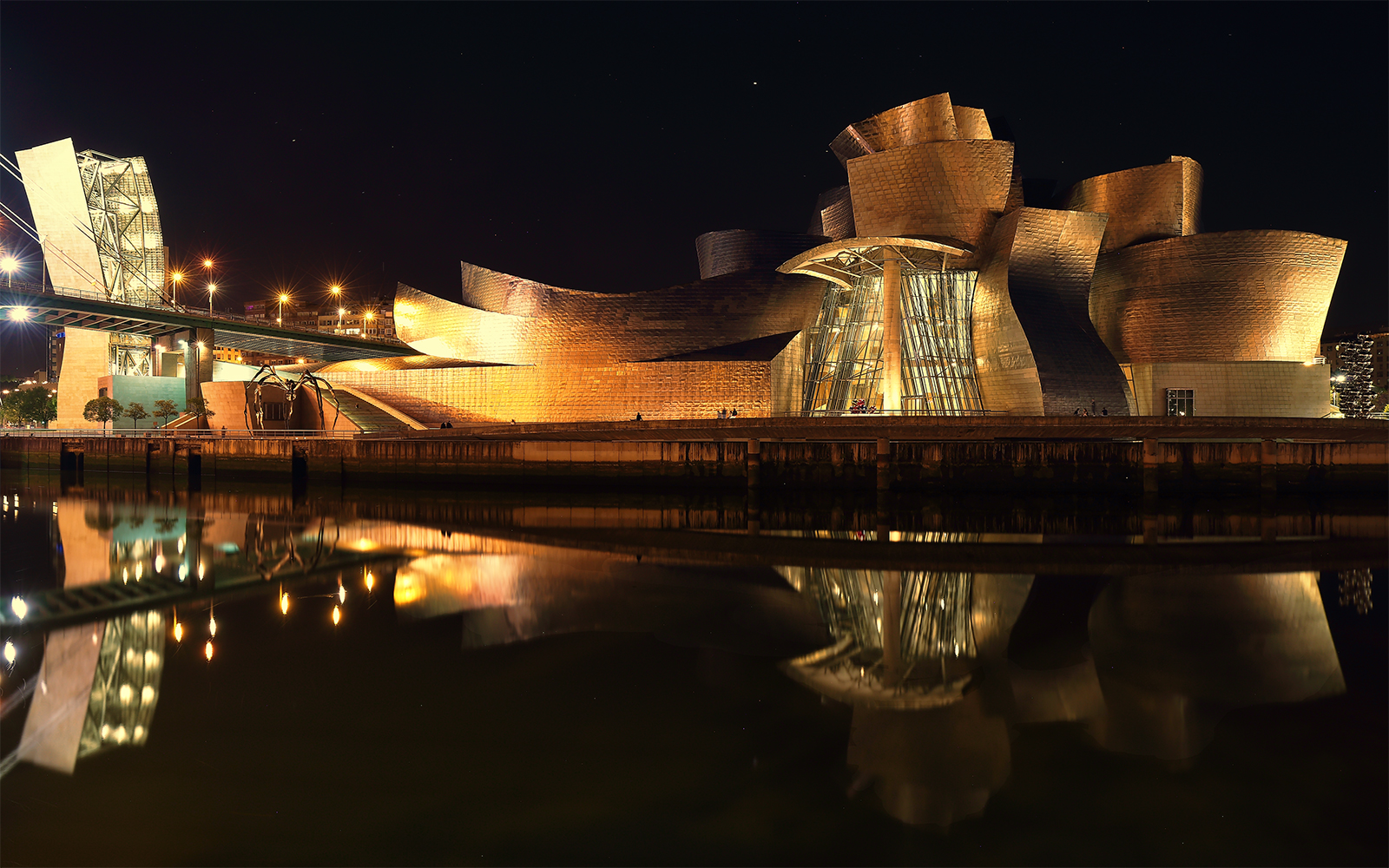 Guggenheim by night