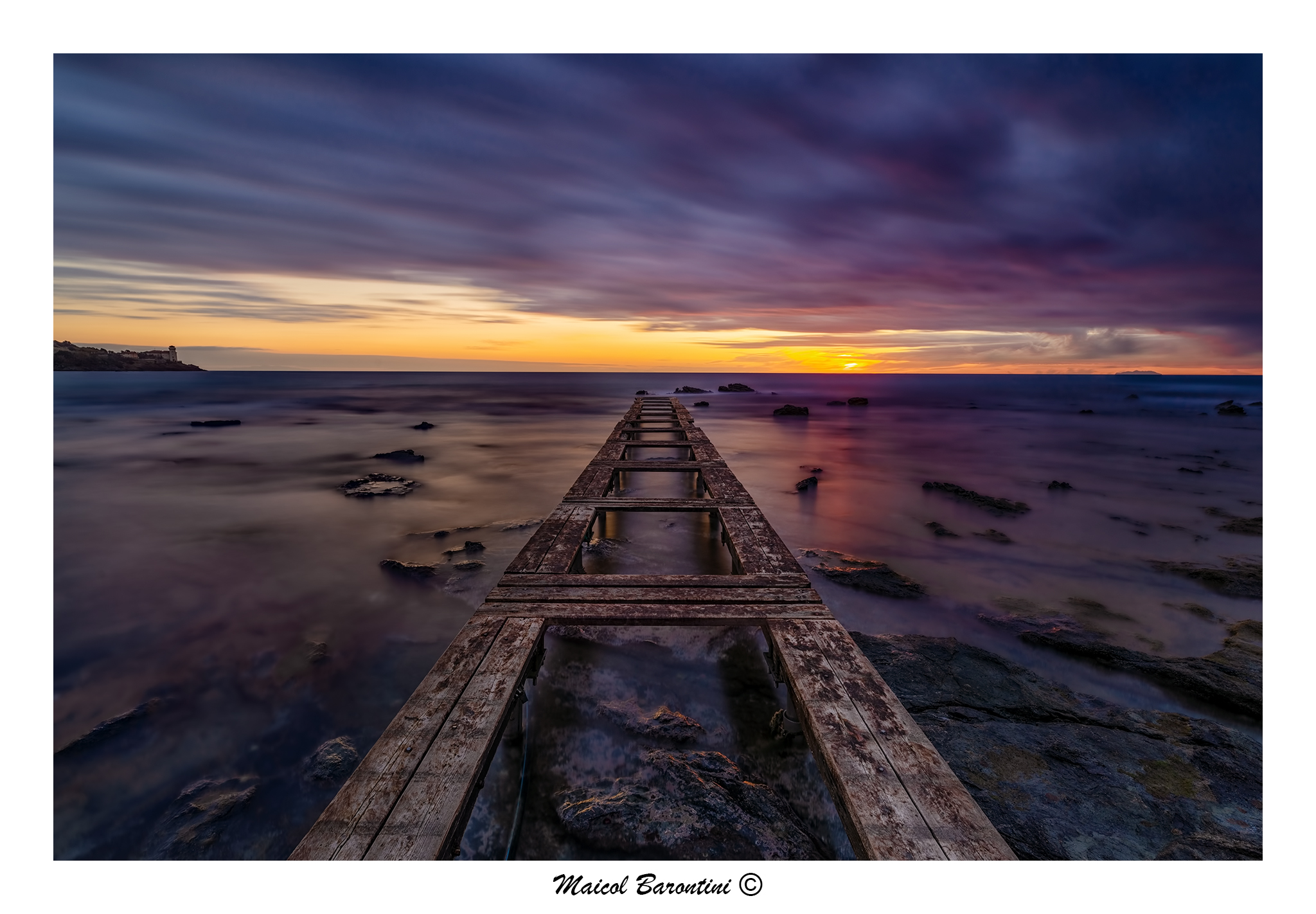 The disused old pier
